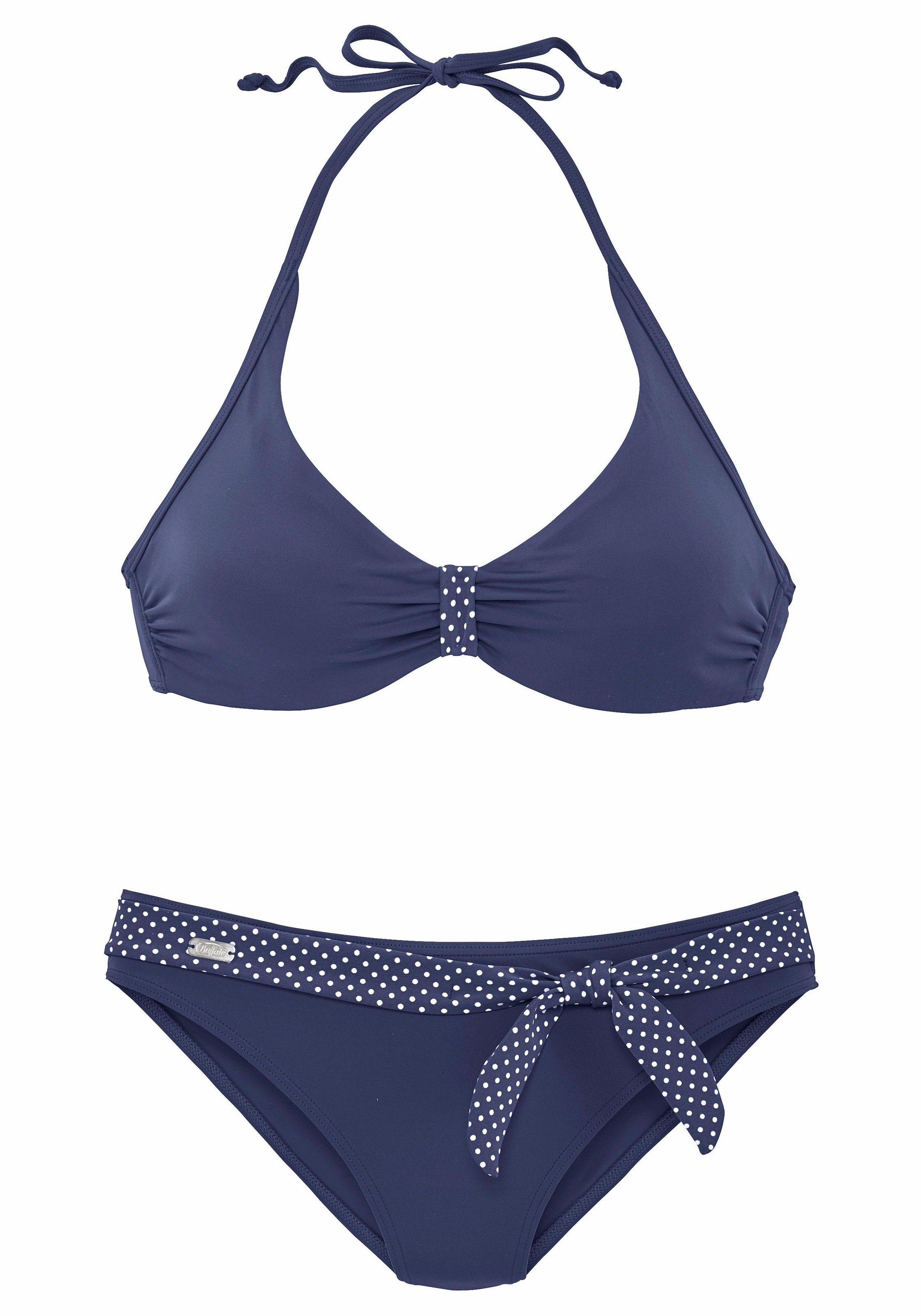 Buffalo Bügel-Bikini mit süssen Kontrastdetails
