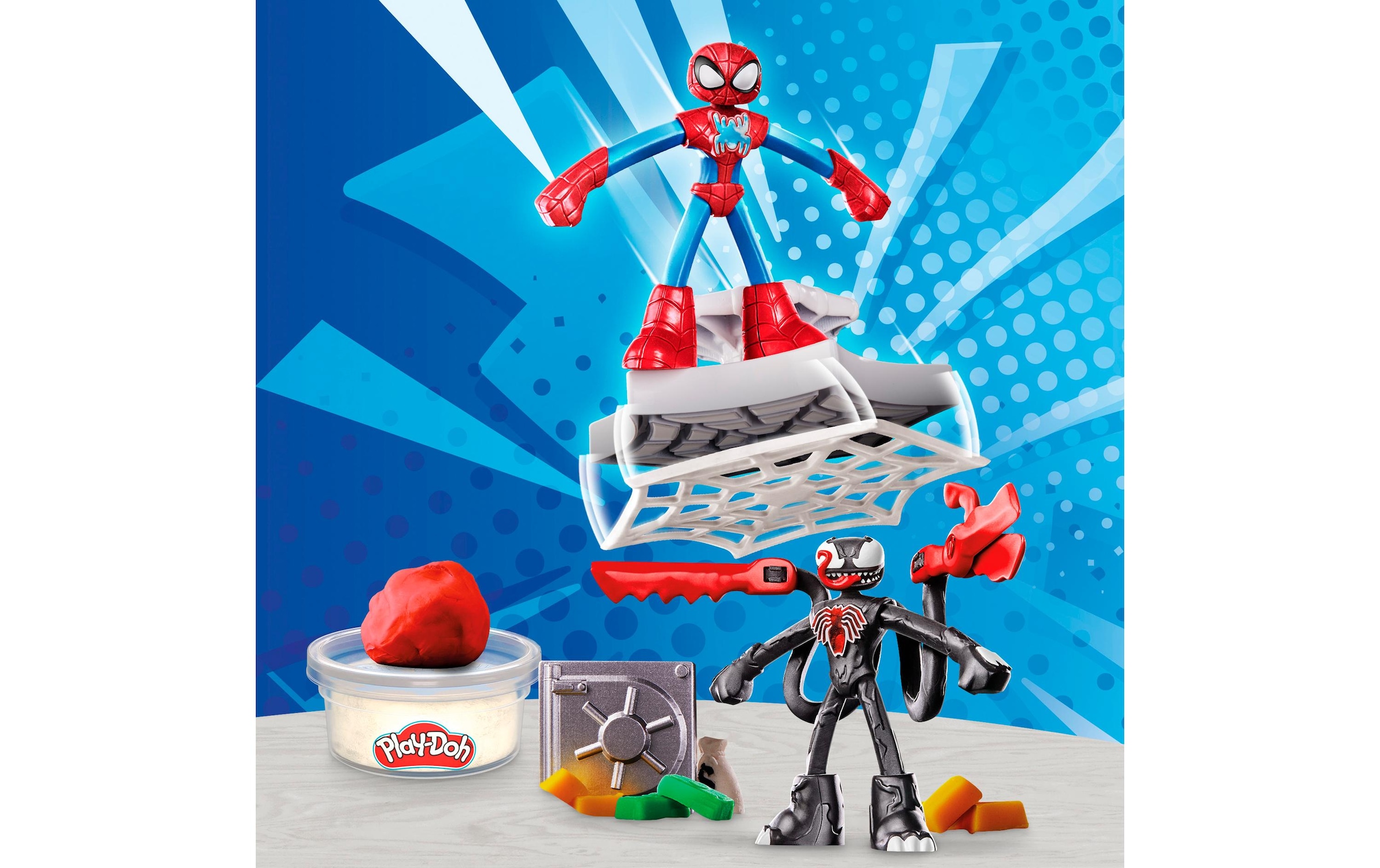 Play-Doh Knete »Marvel Spider-Man: Netz-Action«