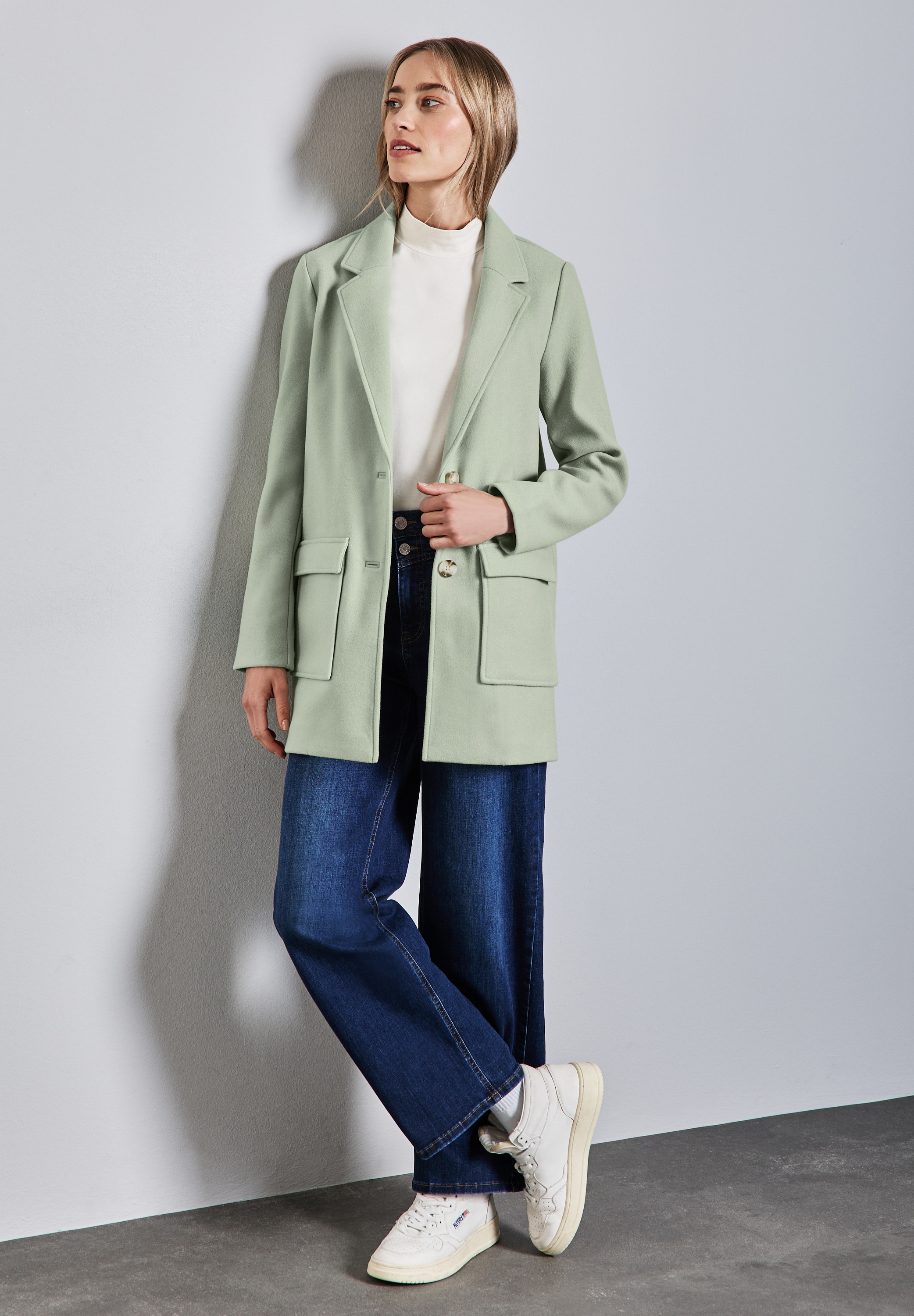 STREET ONE Outdoorjacke, mit Reverskragen