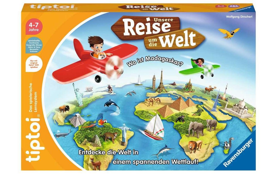 Ravensburger Spiel »tiptoi Unsere Reise um die Welt«