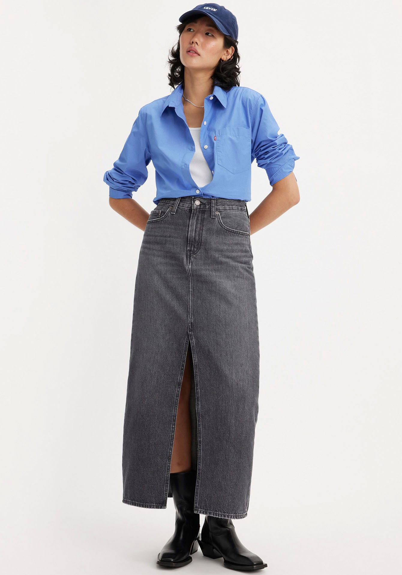 Levi's® Jeansrock »Ankle Column Skirt«