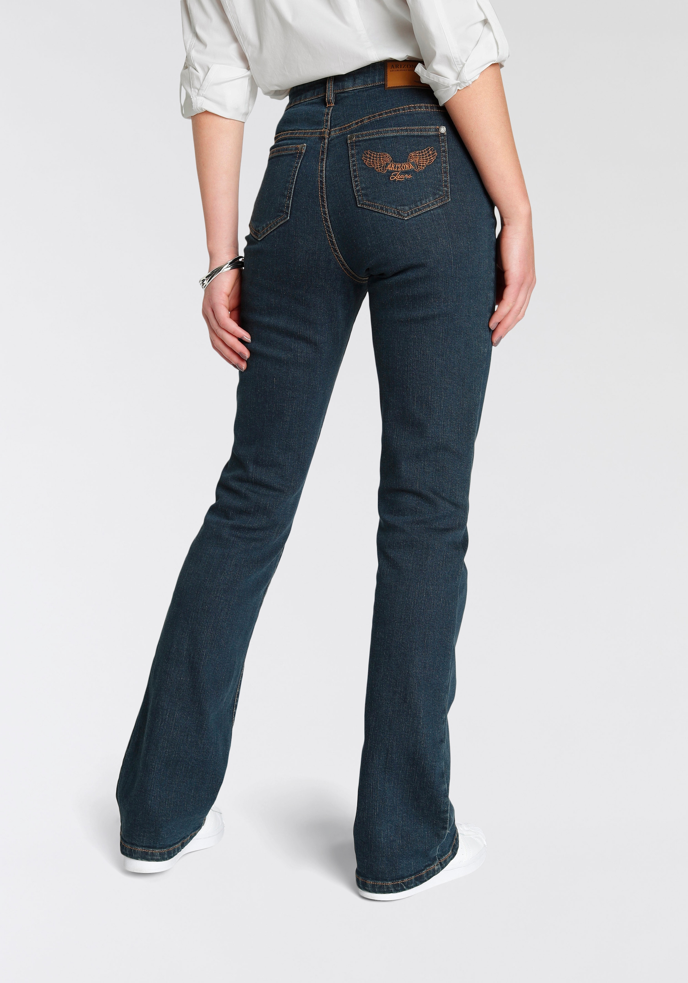 Arizona Bootcut-Jeans »Comfort-Fit«, High Waist bei Schweiz Jelmoli-Versand kaufen online