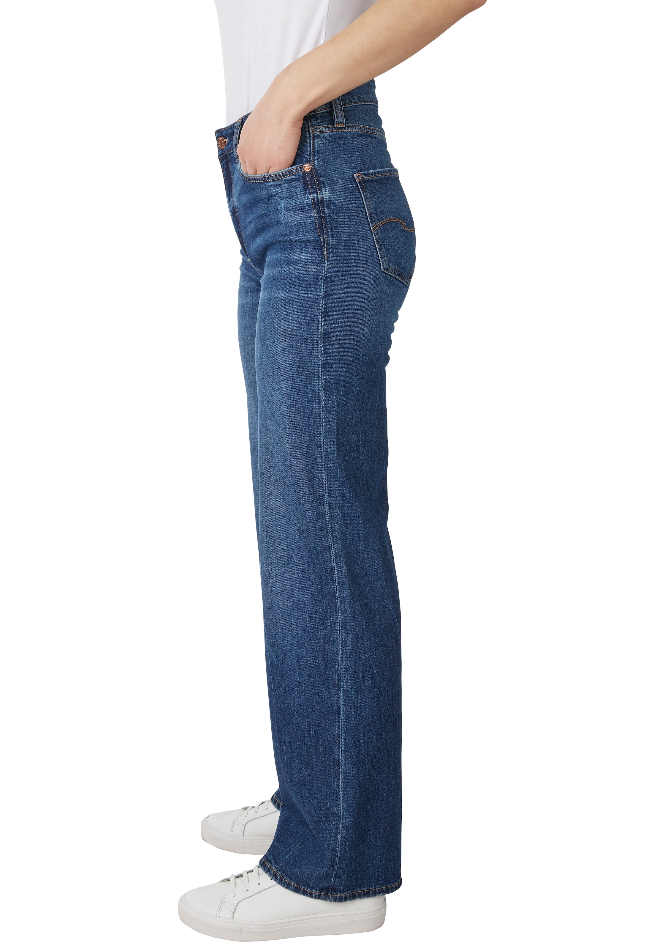QS Weite Jeans »Catie«, high rise Jelmoli-Versand Schweiz bestellen online bei