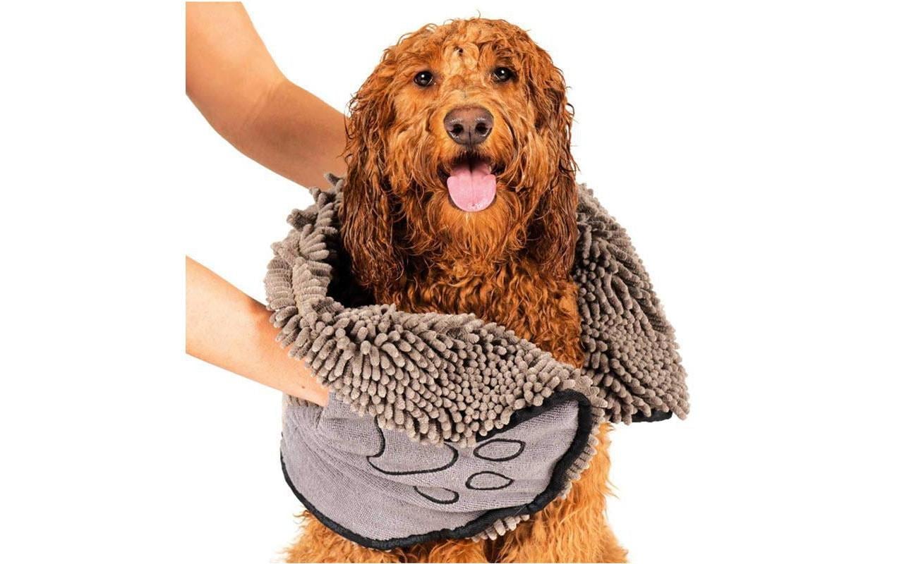 Handtuch »Dogs smarter by design Dirty Dog Shammy Towel«, (1 St.)