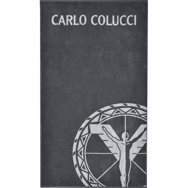 CARLO COLUCCI Strandtuch »Stefano«, (1 St.), mit auffälligem Carlo Colucci  Logo und Schriftzug online kaufen | Jelmoli-Versand