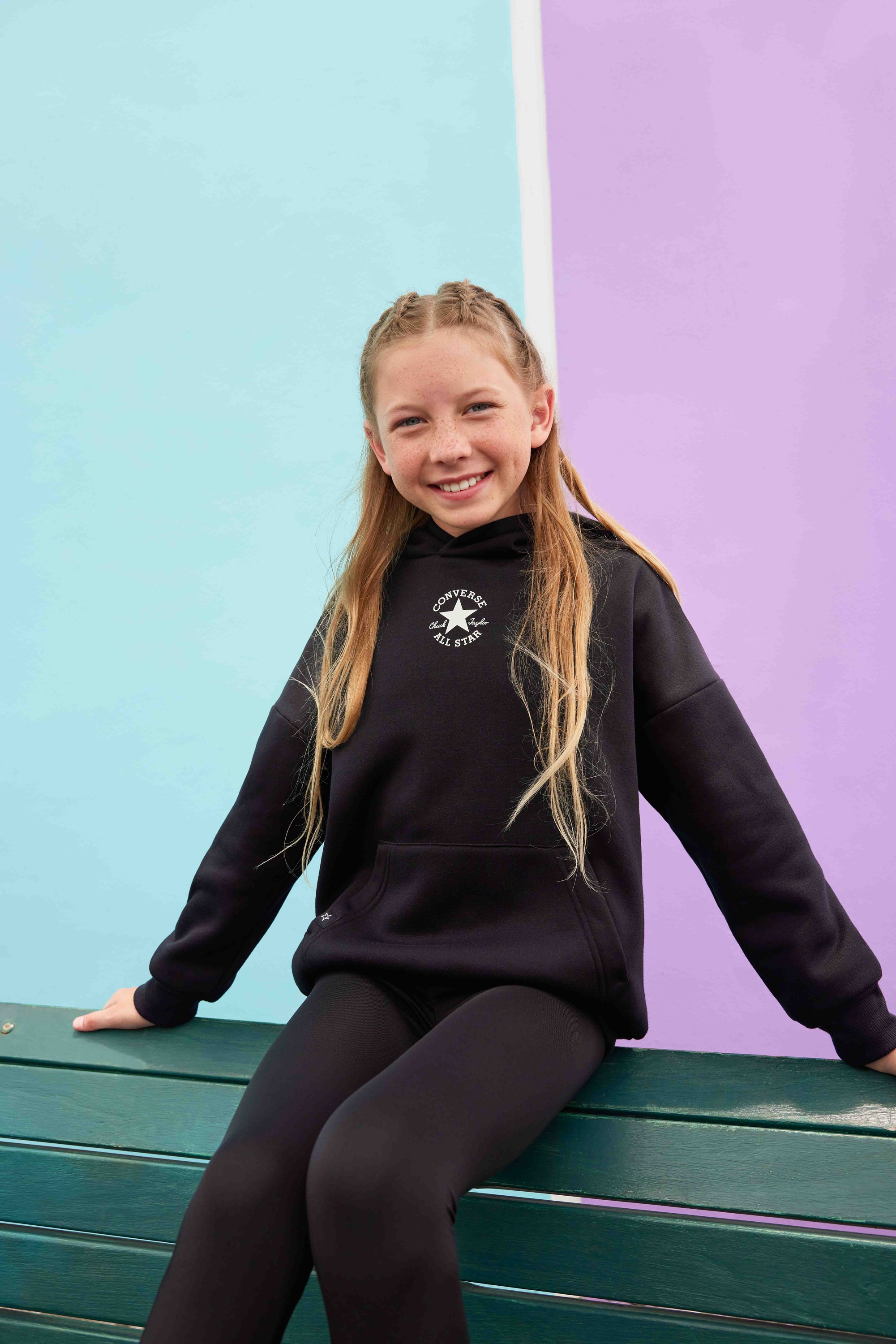 Converse Kapuzensweatshirt »für Kinder«, für Kinder