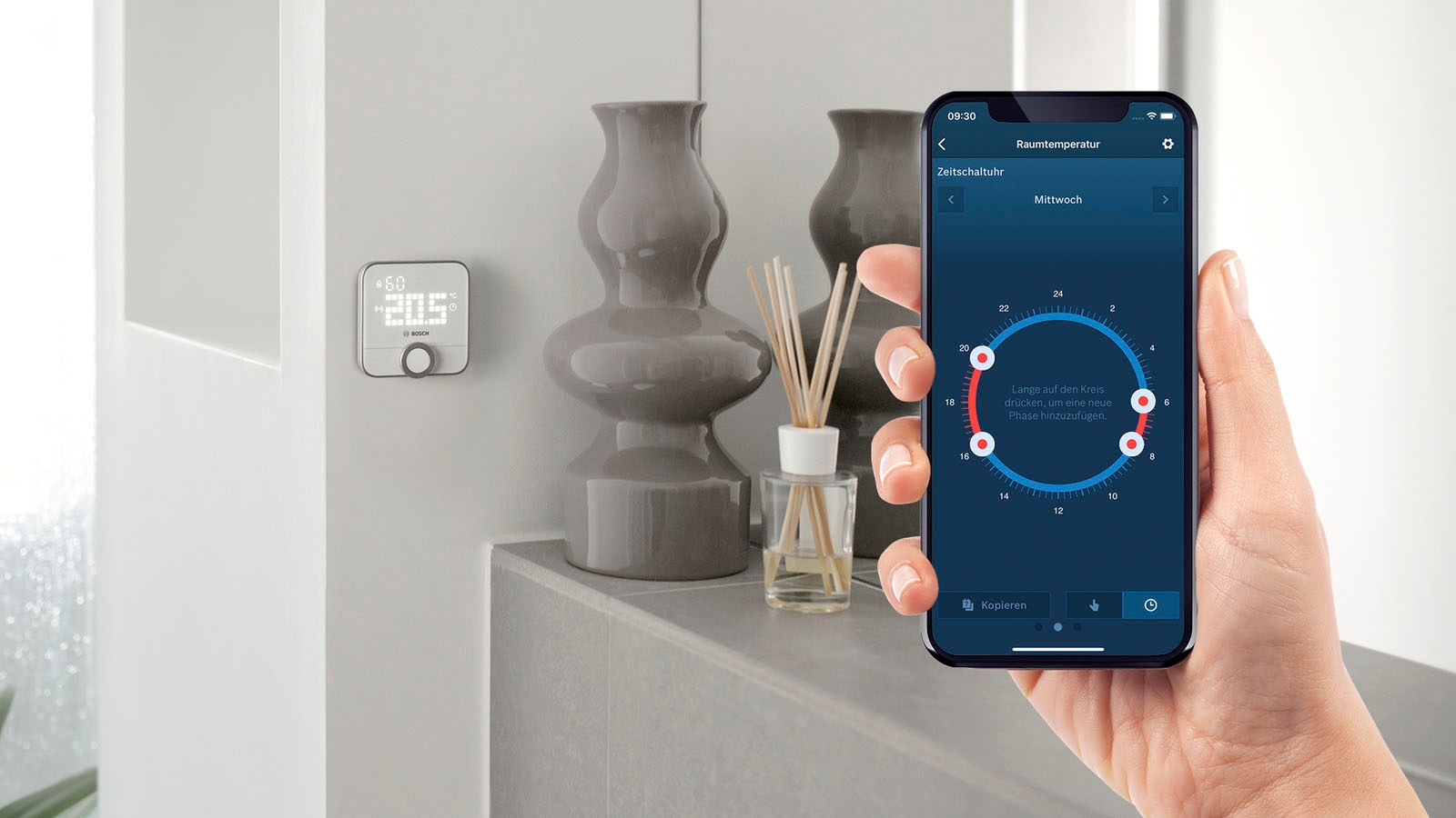 BOSCH Raumthermostat »Smart Home Raumthermostat II 230 V«, (1 St.)