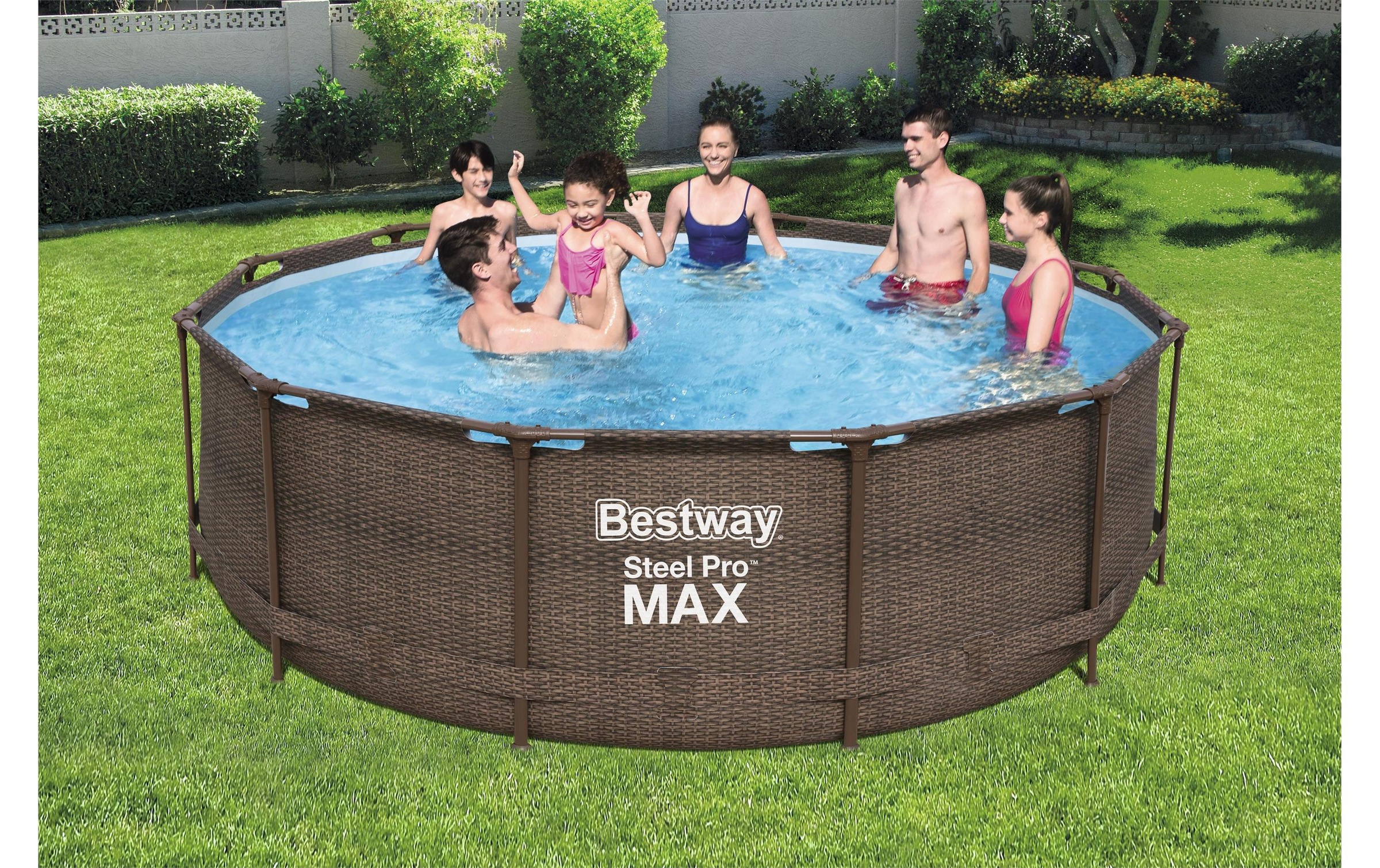 Bestway Pool »Steel Pro Max mit Filterpumpe 366 x 100 cm«