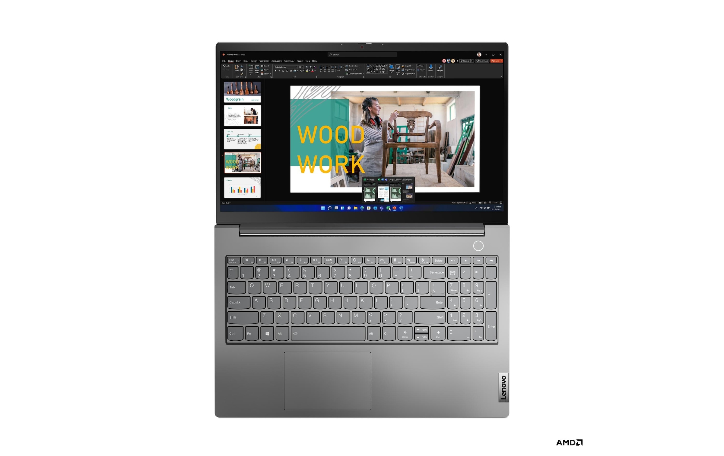 Lenovo Business-Notebook »Lenovo ThinkBook 15 G4, R7 5825U, W11-P«, 39,46 cm, / 15,6 Zoll, AMD, Ryzen 7, Radeon Graphics, 512 GB SSD