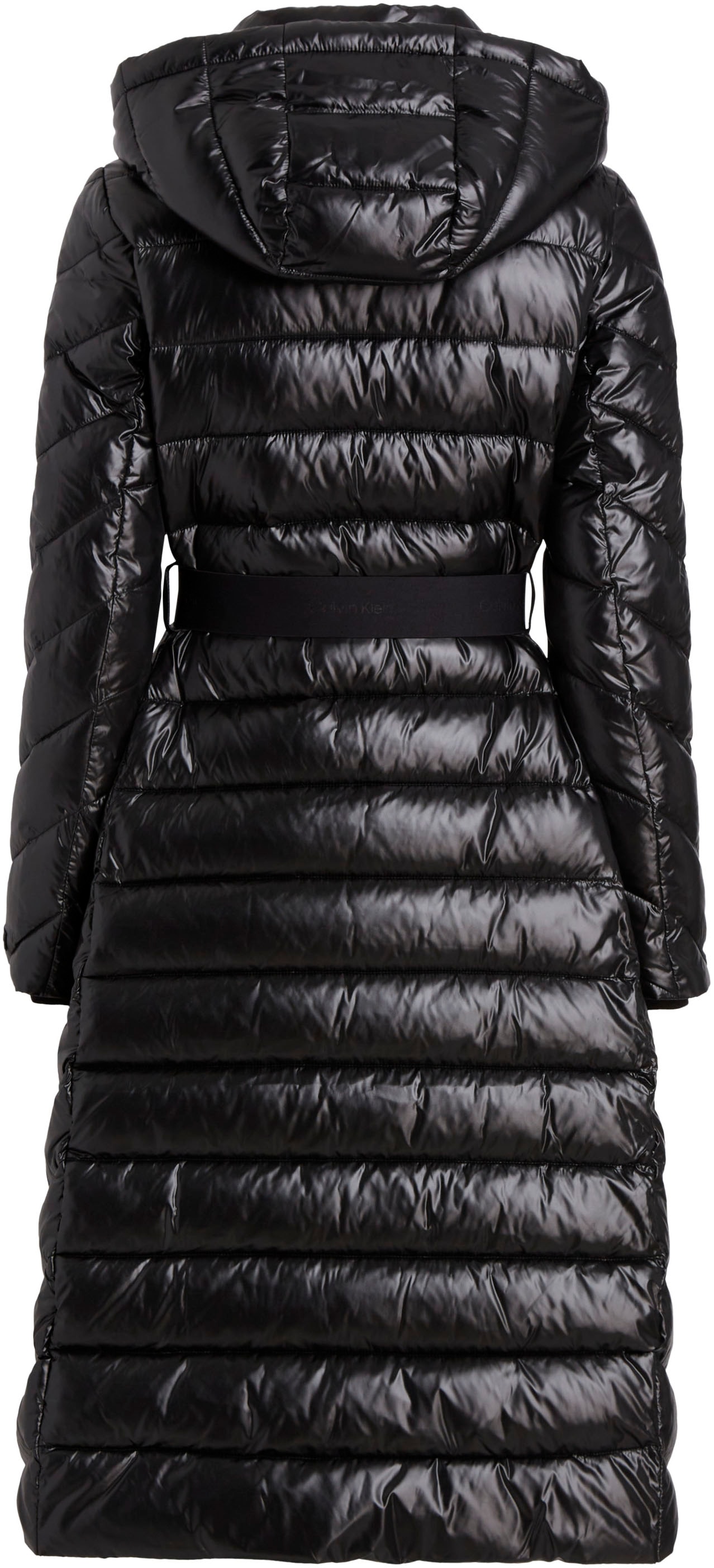 Calvin Klein Steppmantel »ESS BELTED PADDED LW MAXI COAT«, mit Markenlabel  online bestellen | Jelmoli-Versand