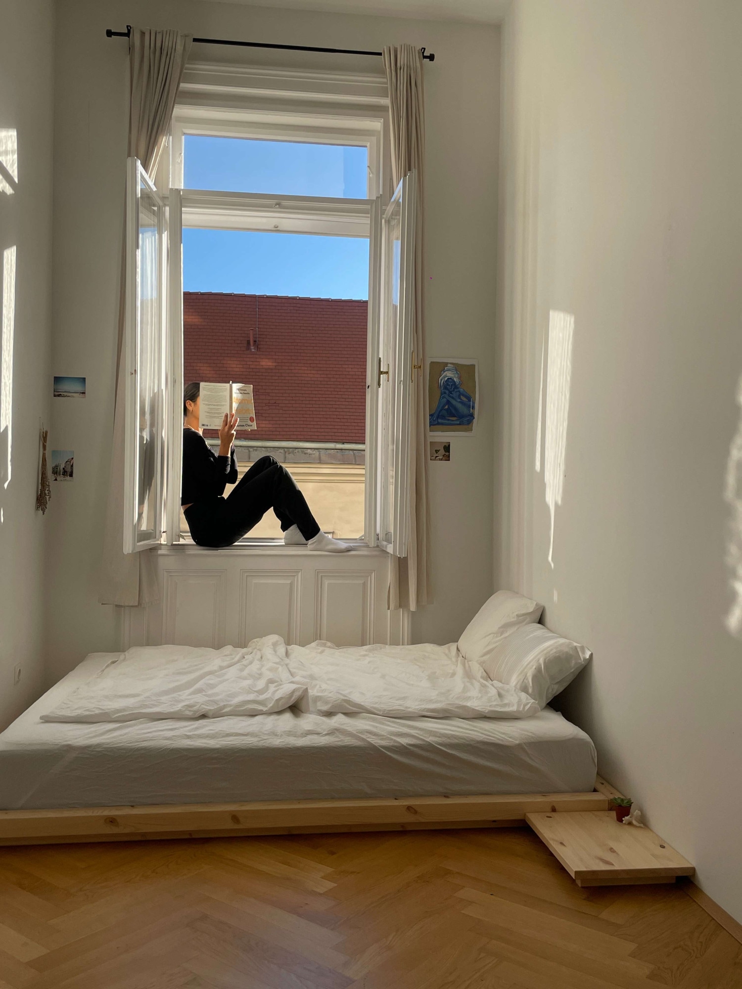 Karup Design Bettgestell »DOCK BED, Futonbett, Massivholzbett, Bett ohne Matratze«, Bett mit Lattenrost, aus FSC® zertifizierter Kiefer, mehrere Grössen