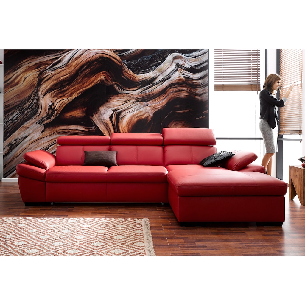 exxpo - sofa fashion Ecksofa »Salerno, L-Form«