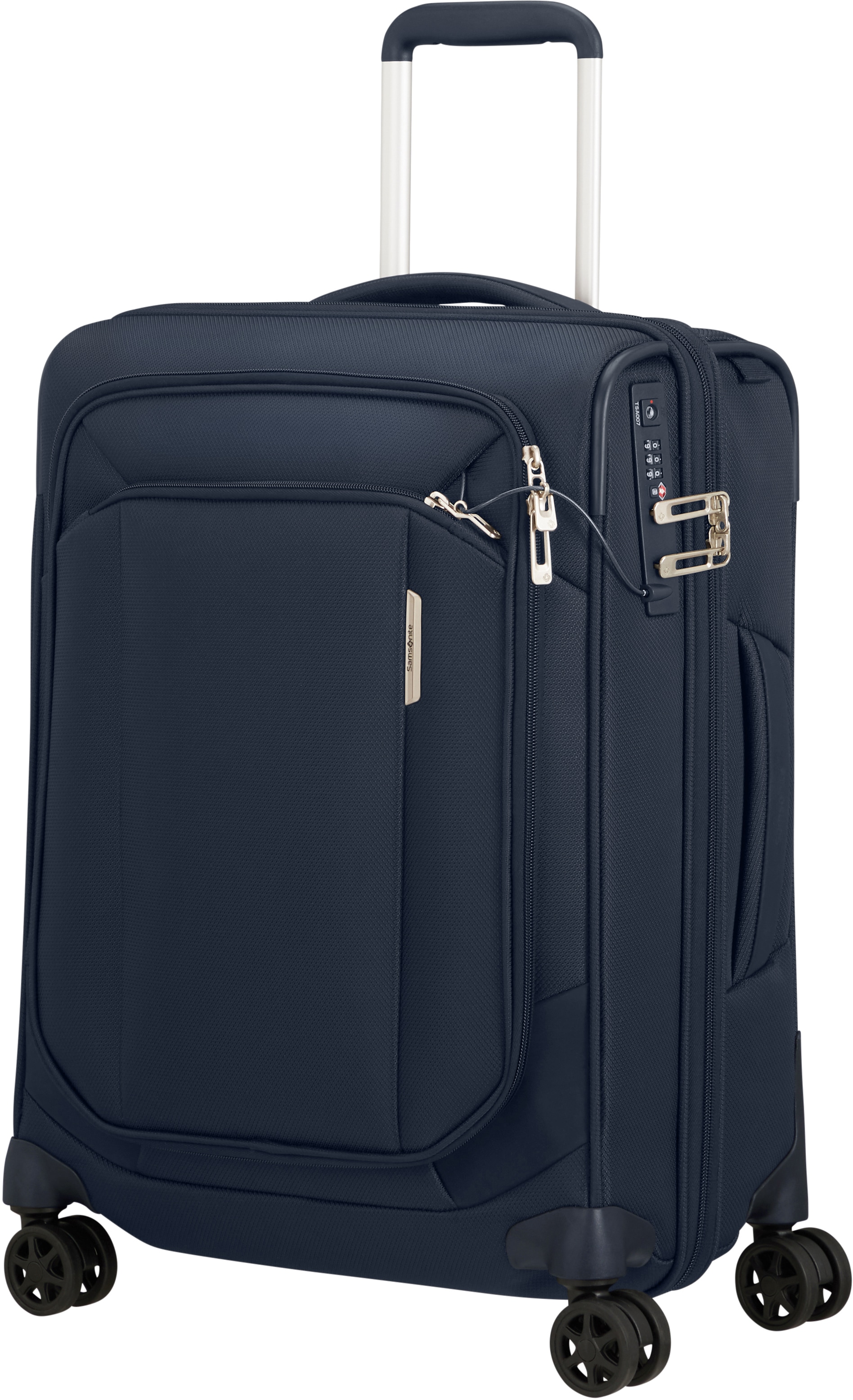 Samsonite Weichgepäck-Trolley »RESPARK exp, verschiedene Grössen und Farben«, 4 Rollen, Reisekoffer Aufgabegepäck Reisegepäck mit Volumenerweiterung