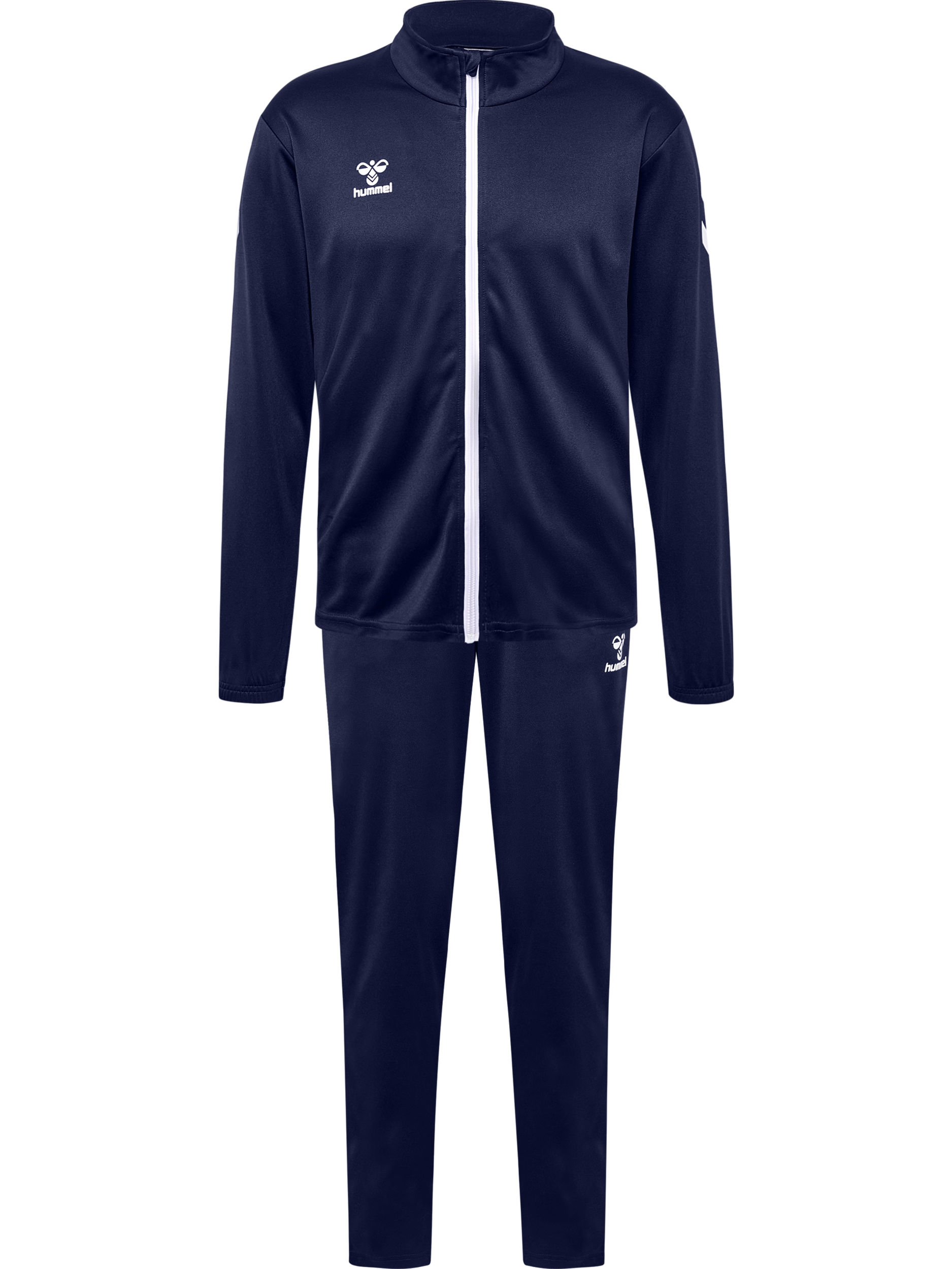 hummel Trainingsanzug »HMLLOGO SUIT« 2 Stk. zweiteilig, aus Polyester, ohne Kapuze