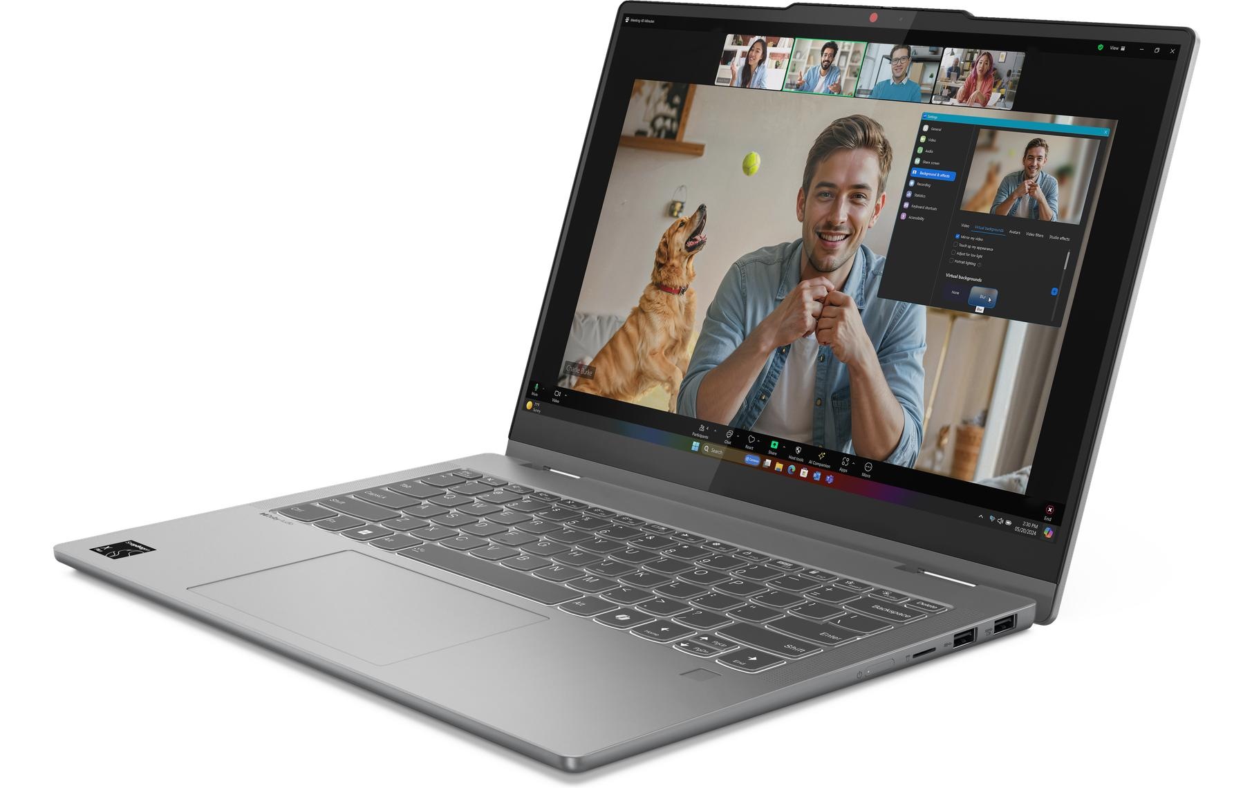 Lenovo Convertible Notebook »Notebook IdeaPad 5 2-in-1 14Q8X9 (Snapdragon)«, 35,42 cm, / 14 Zoll, Qualcomm, Snapdragon X Plus, Adreno