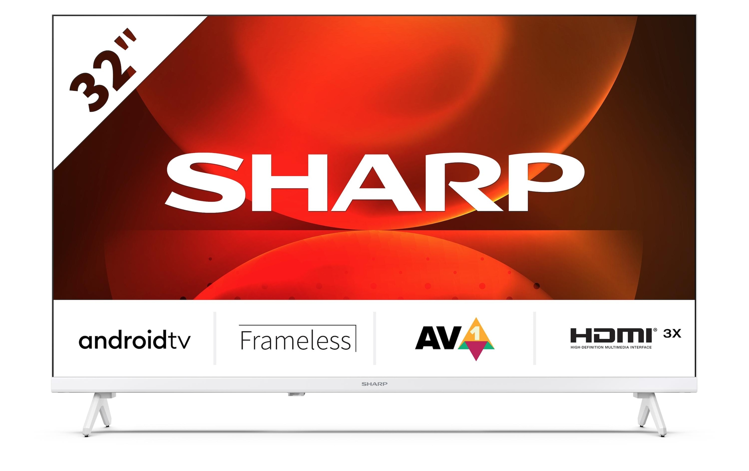 Sharp LED-Fernseher »32FH2EAW 32«, WXGA, Android TV