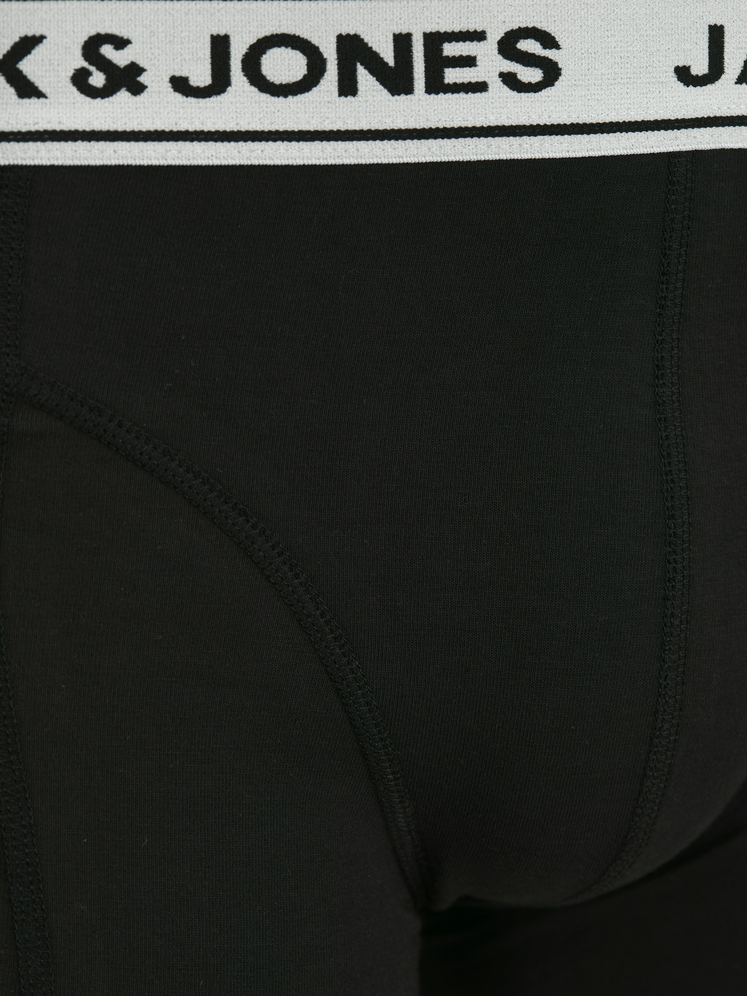 Jack & Jones Trunk »JACCRISP im 6er Pack mit Logobund und Stretchkomfort«, (Packung, 6 St.), unifarben mit Farbeinsatz, modisch, eng anliegend, Baumwollmischung
