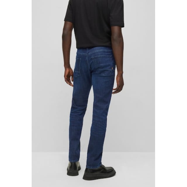 BOSS ORANGE Slim-fit-Jeans »Delaware BC-L-P«, mit Leder-Badge online  shoppen | Jelmoli-Versand