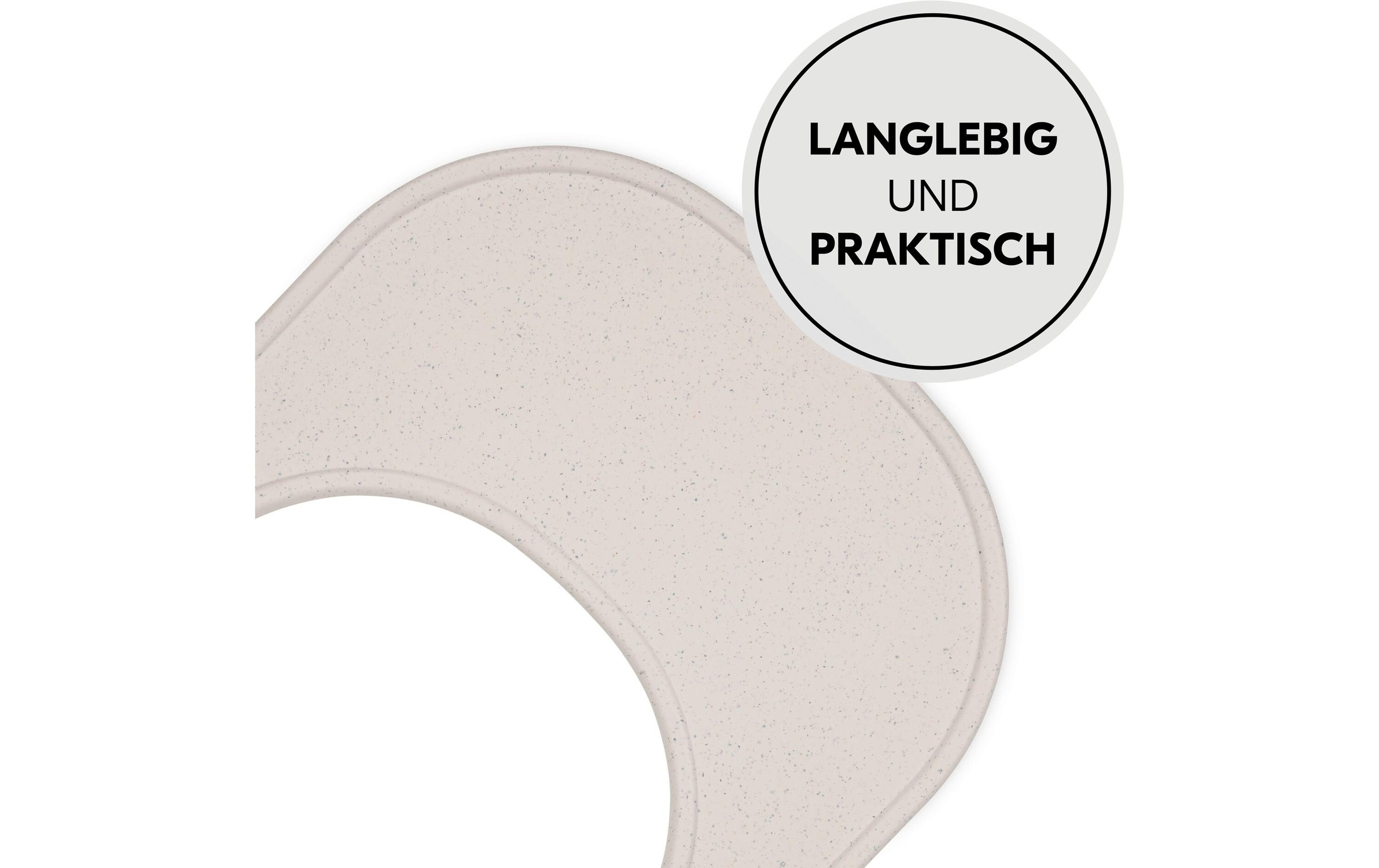 Hauck Hochstuhltablett »Essbrett Alpha Click Speckle«