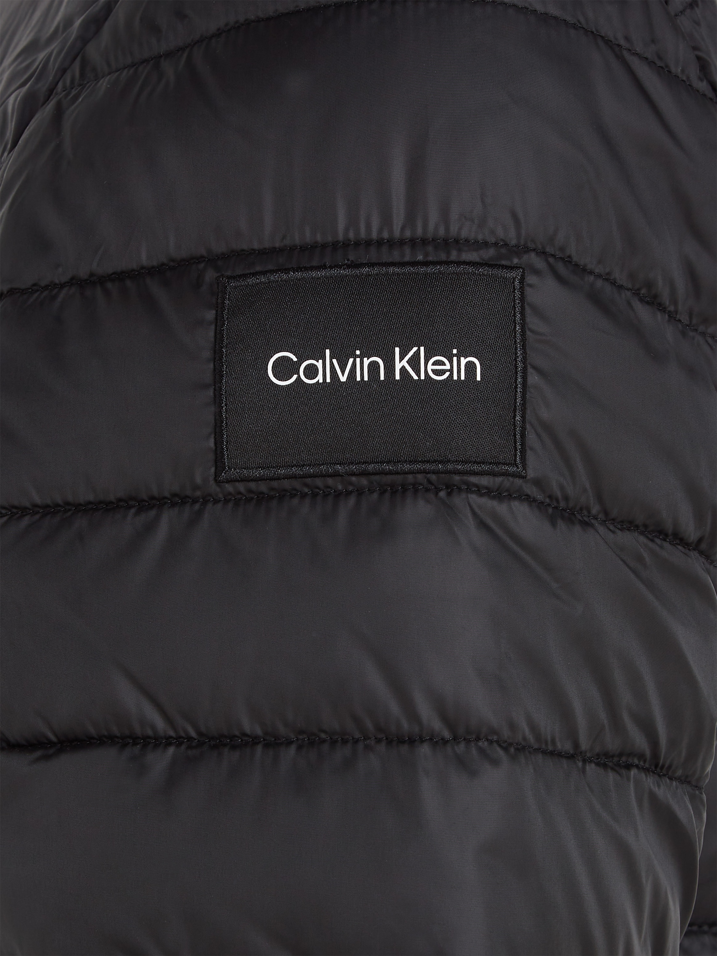 Calvin Klein Steppjacke »Side Logo«, ohne Kapuze, ohne Daune