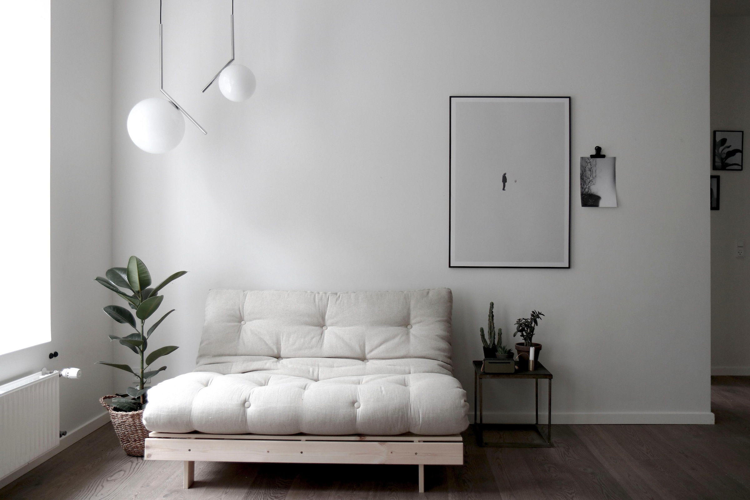 Karup Design Daybed »Roots Schlafsofa, Gästebett, Sofa inkl. Futonmatratze«, Liegefläche 90/140/160 x200 cm, FSC® zertifizierte Kiefer