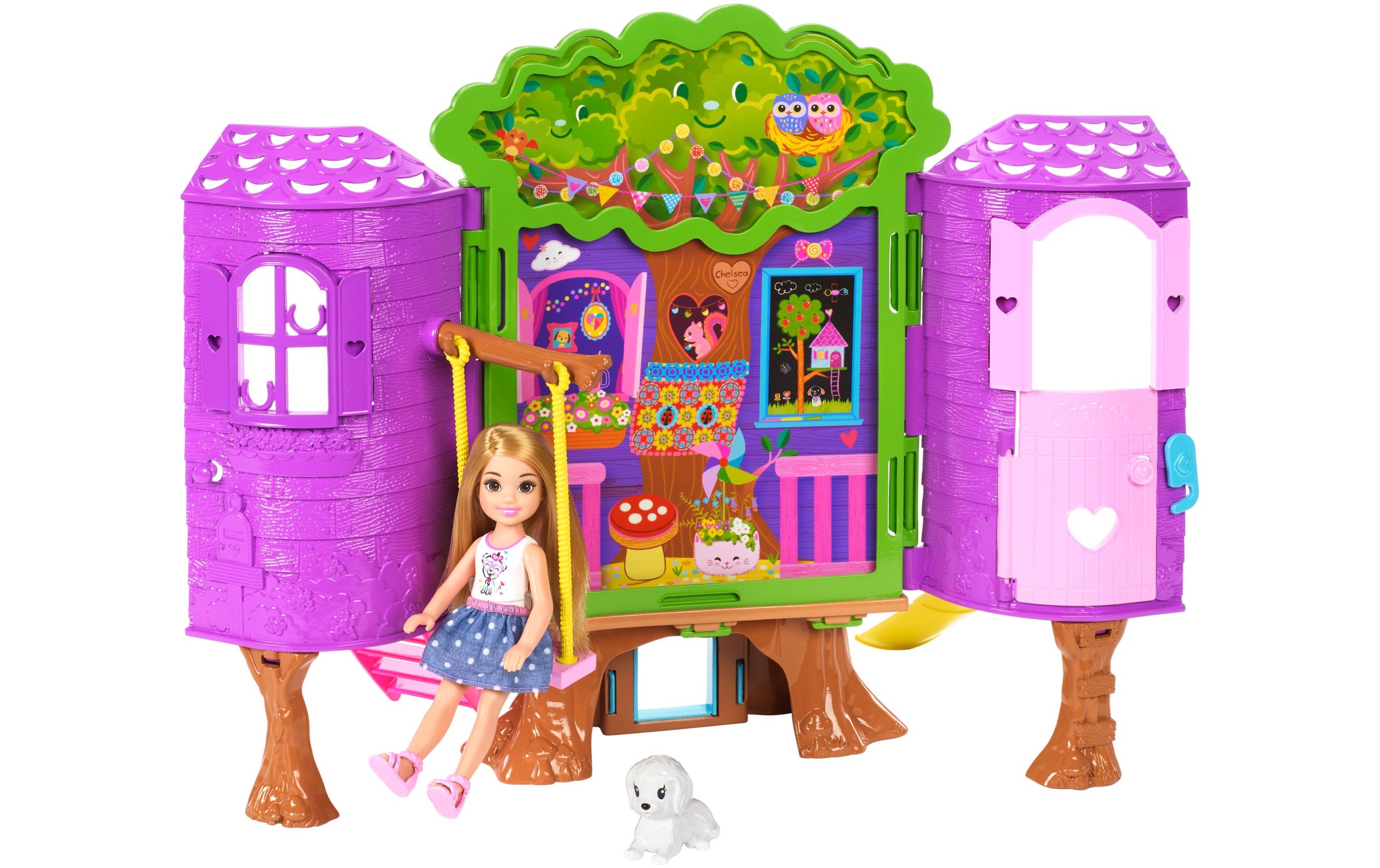 Barbie Puppen Spielcenter »Chelsea Baumhaus Spielset«
