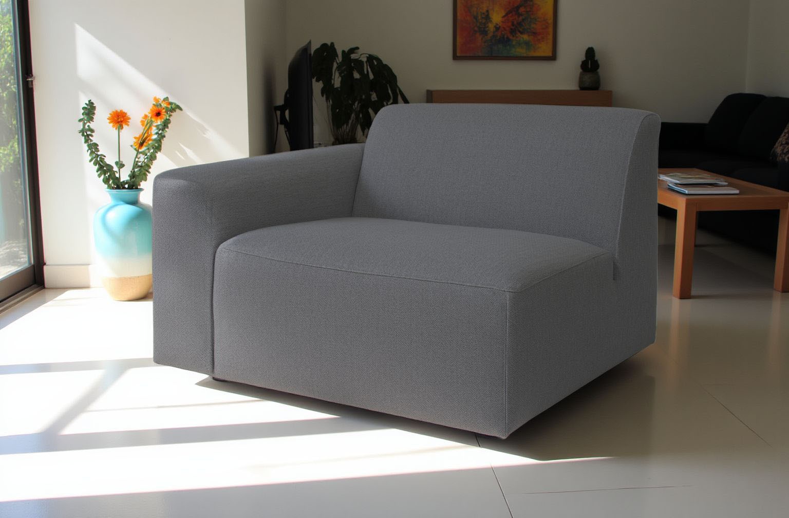 INOSIGN Sofaelement »Koa, Sofamodul, passend zur Serie KOA«, in Webstoff, weicher Lounge-Sitzkomfort