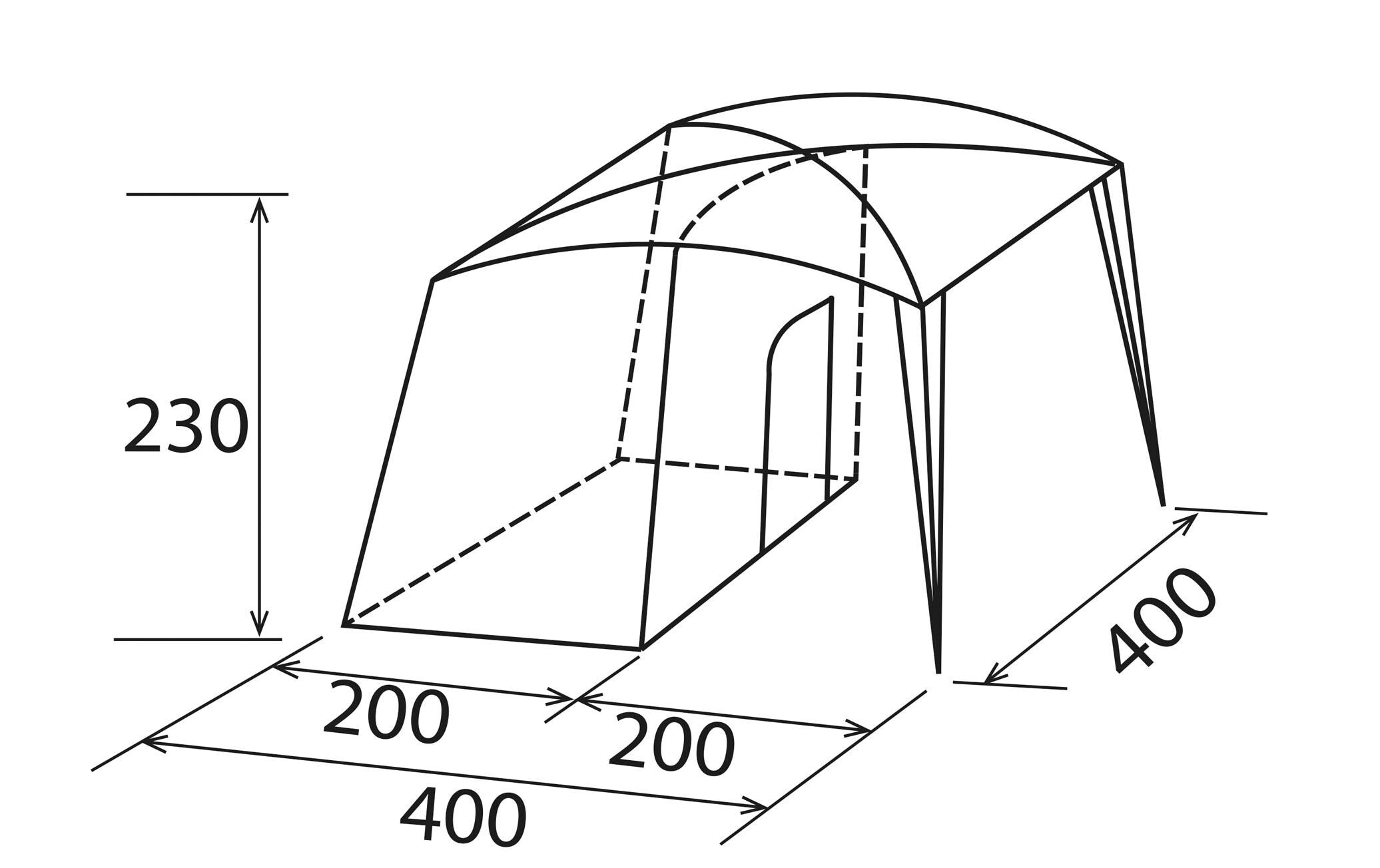 BRUNNER Pavillon »Medusa Lodge«