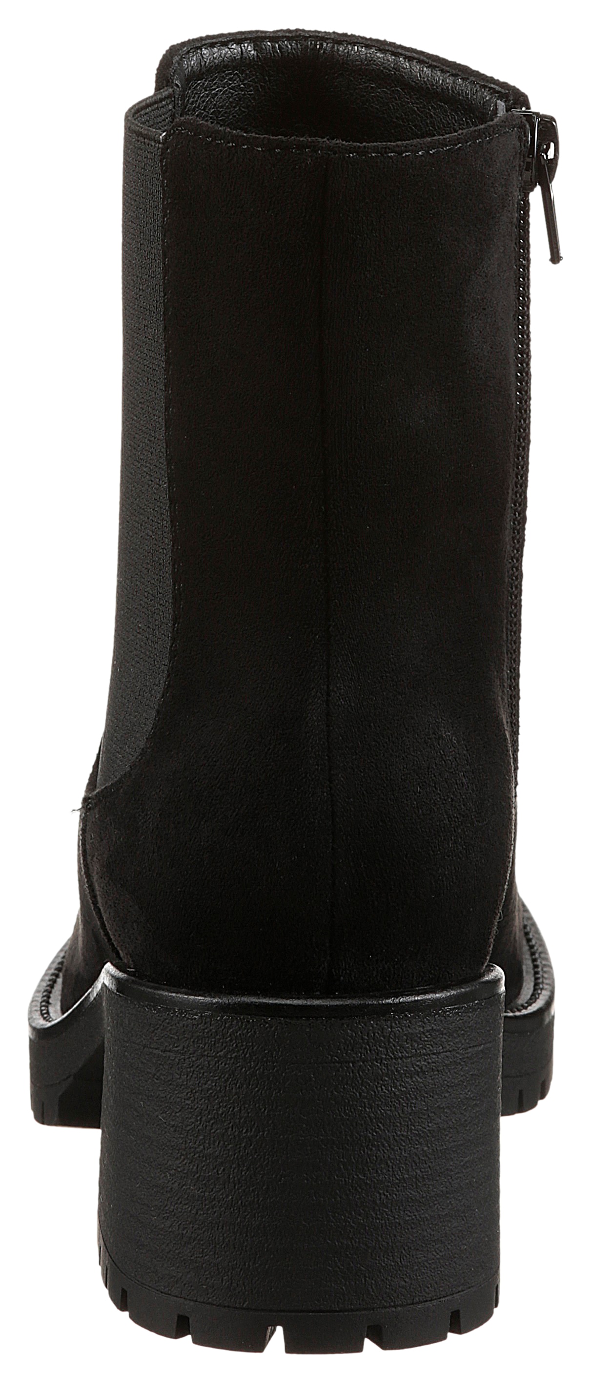 Aniston SHOES Chelseaboots, Stiefelette mit Reissverschluss und Stretcheinsatz - NEUE KOLLEKTION