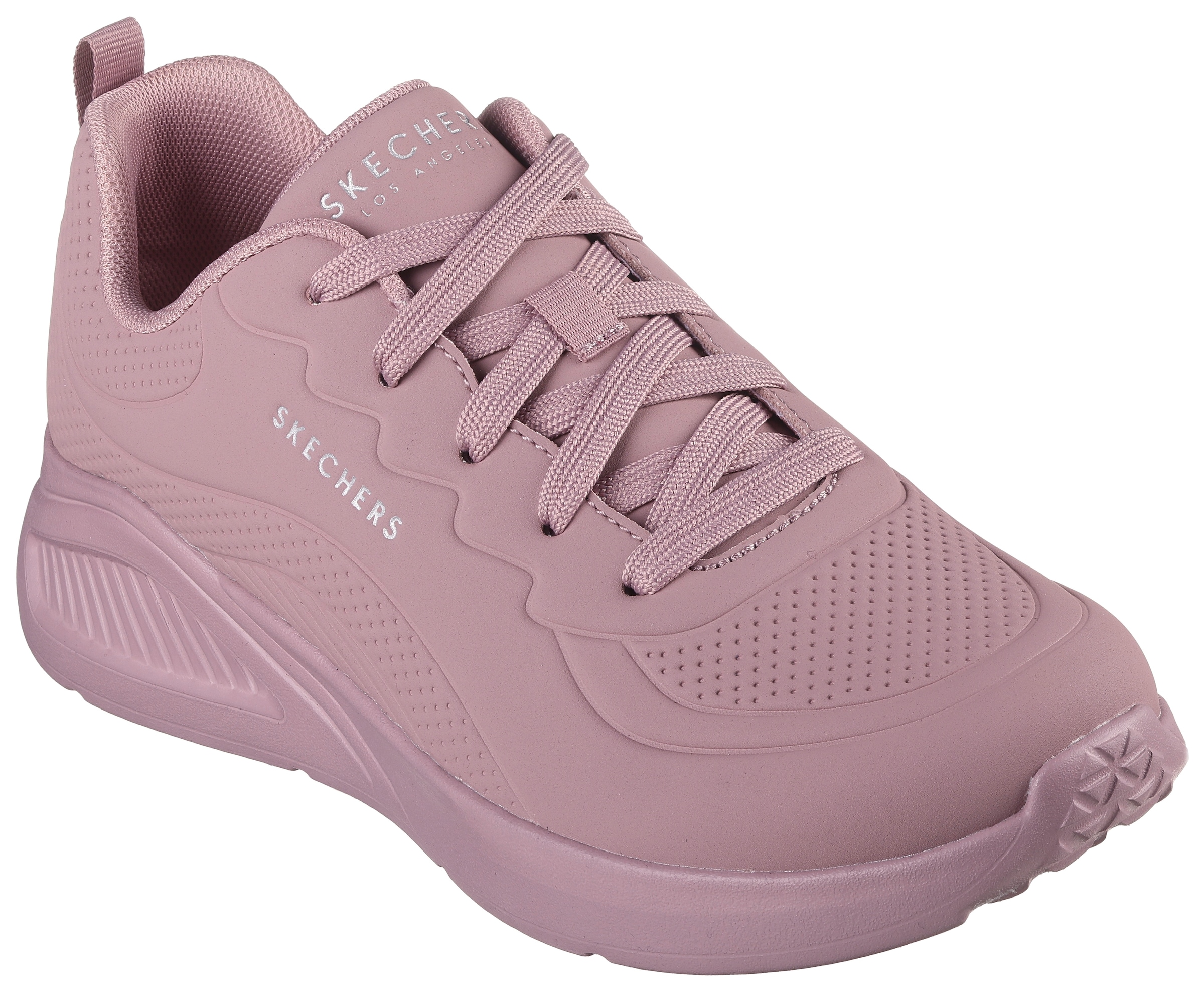 Skechers Sneaker »UNO LITE«, im monochromen Look, Freizeitschuh, Halbschuh, Schnürschuh