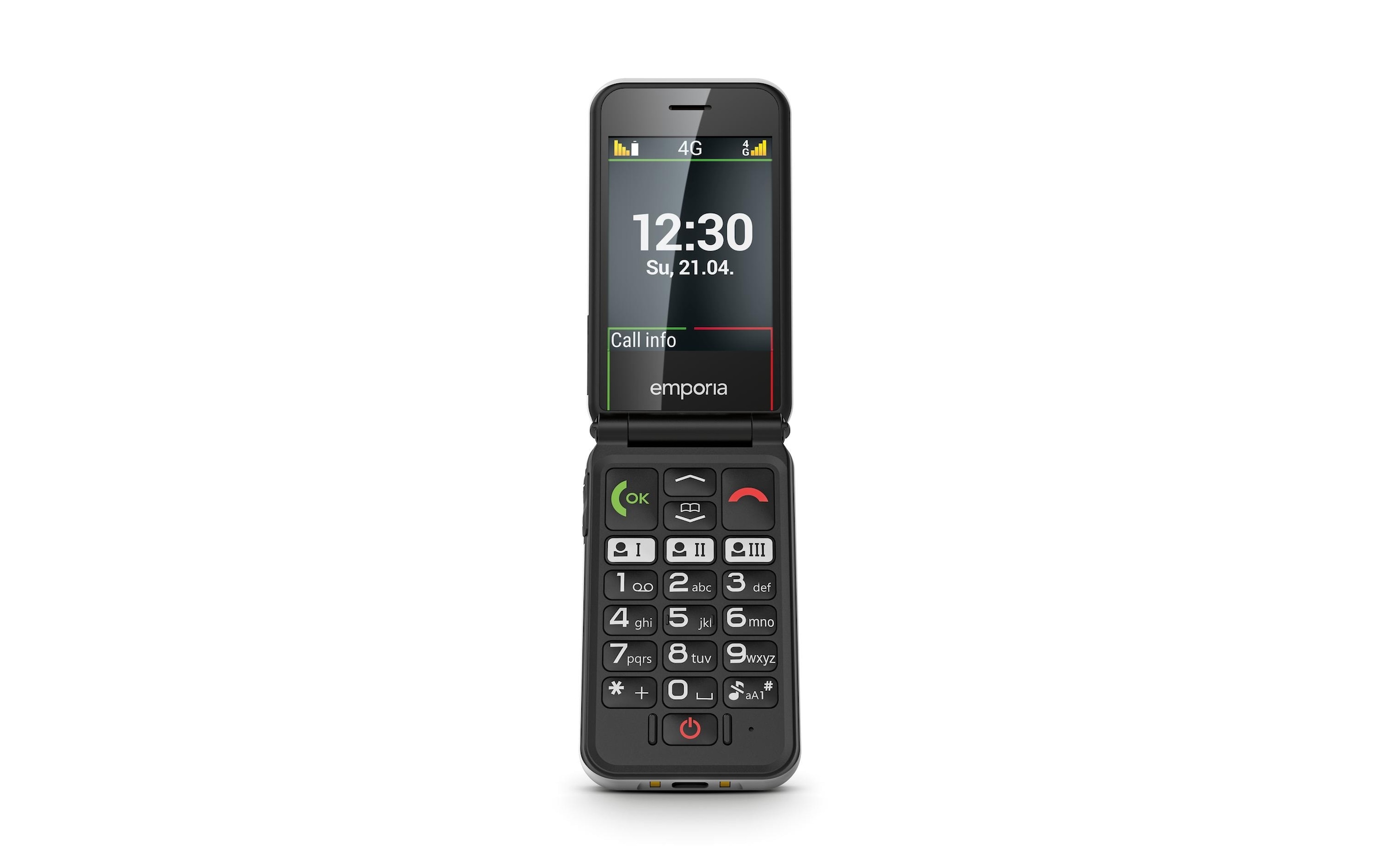Emporia Smartphone »SIMPLICITYglam V227«, Weiss