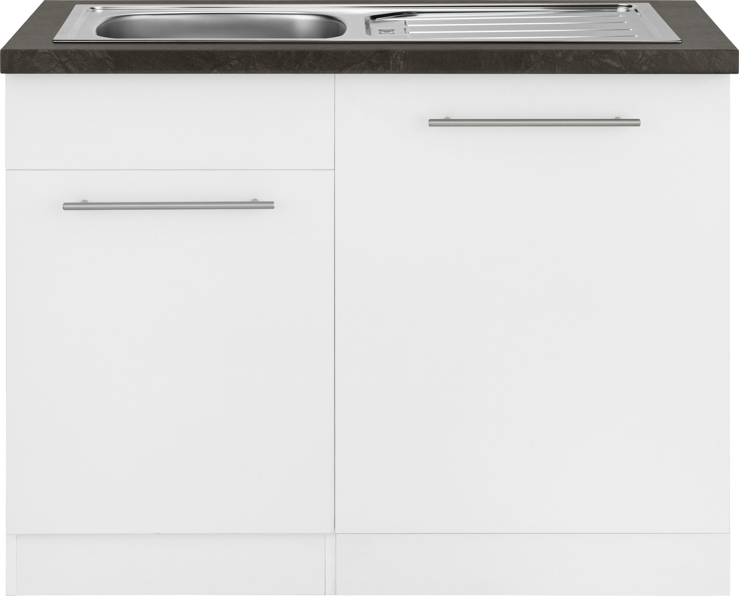 ❤ wiho Küchen Spülenschrank »Unna«, 110 cm breit, inkl. Tür/Sockel/Griff  für Geschirrspüler kaufen im Jelmoli-Online Shop