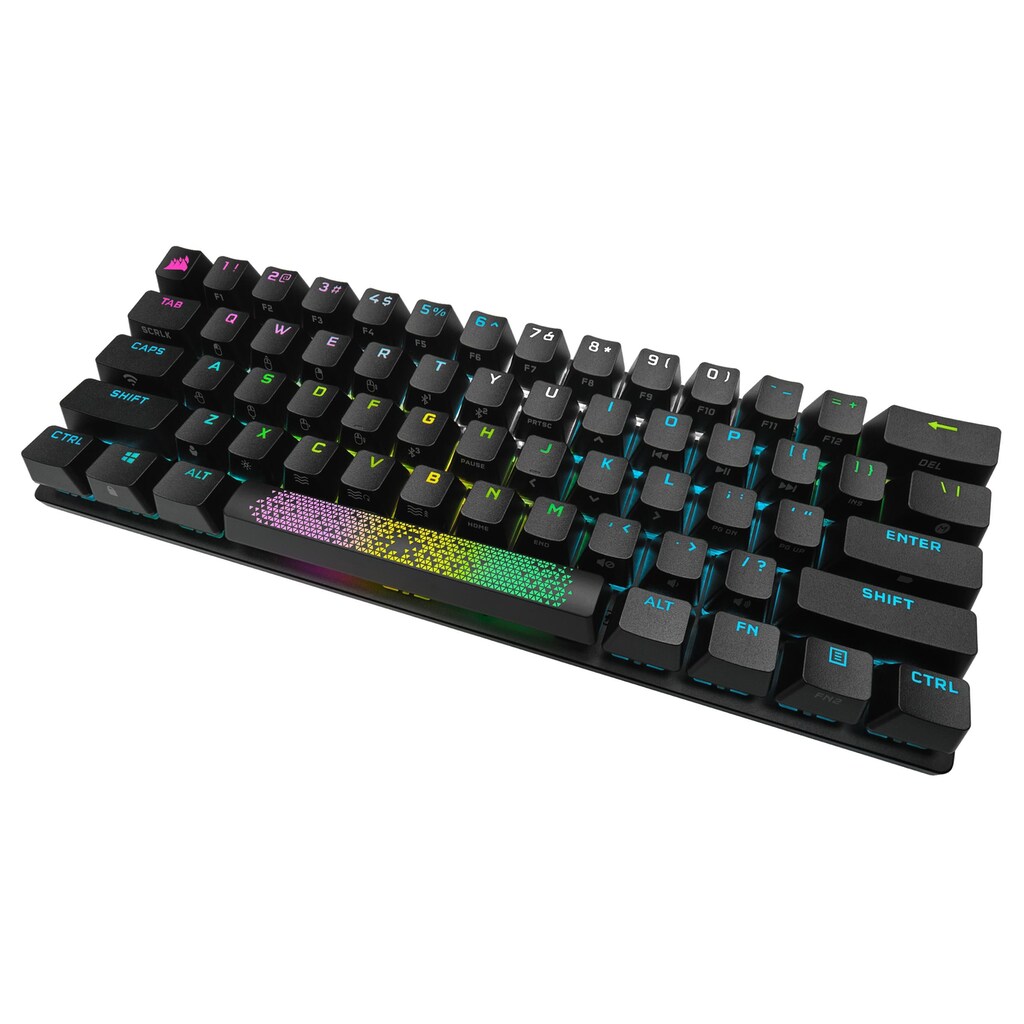 Corsair Gaming-Tastatur »Corsair K70 Pro Mini WL, MX Speed Silver«