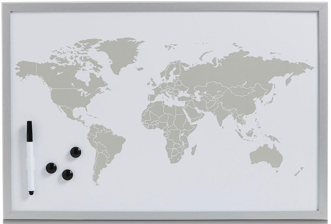 ❤ Zeller Present Magnettafel »World«, Memoboard, Motiv Weltkarte entdecken  im Jelmoli-Online Shop