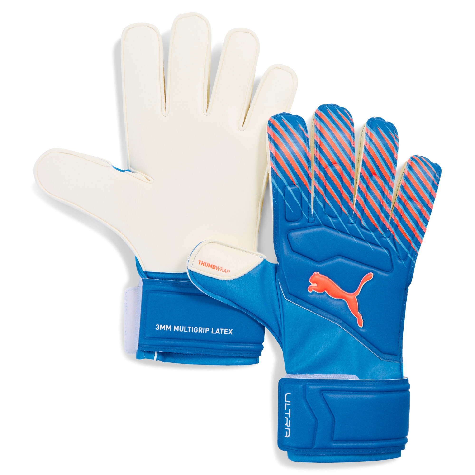PUMA Torwarthandschuhe »ULTRA MATCH RC« mit 3 mm dicken Multi-Grip-Latexhandflächen, Daumenwickel