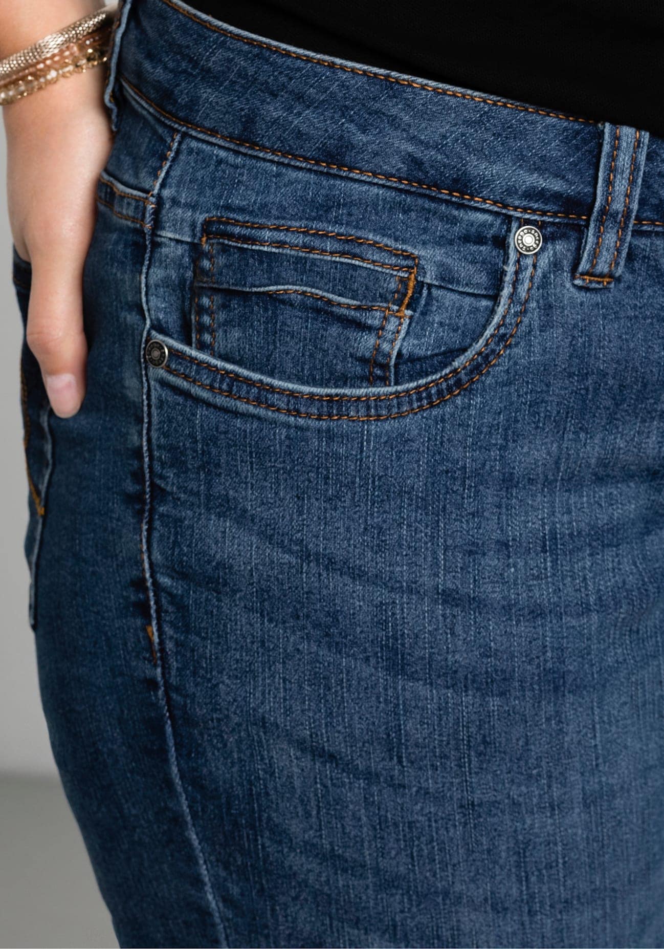 Sheego 5-Pocket-Jeans, (1 tlg.)