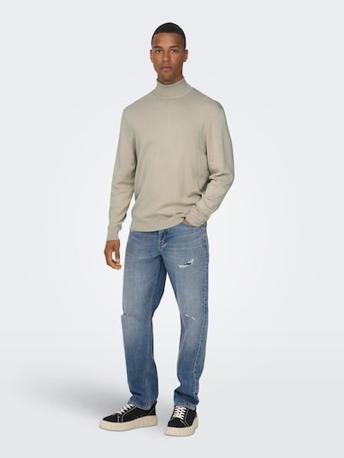 ONLY & SONS Rollkragenpullover »ONSWYLER LIFE REG ROLL NECK KNIT NOOS«