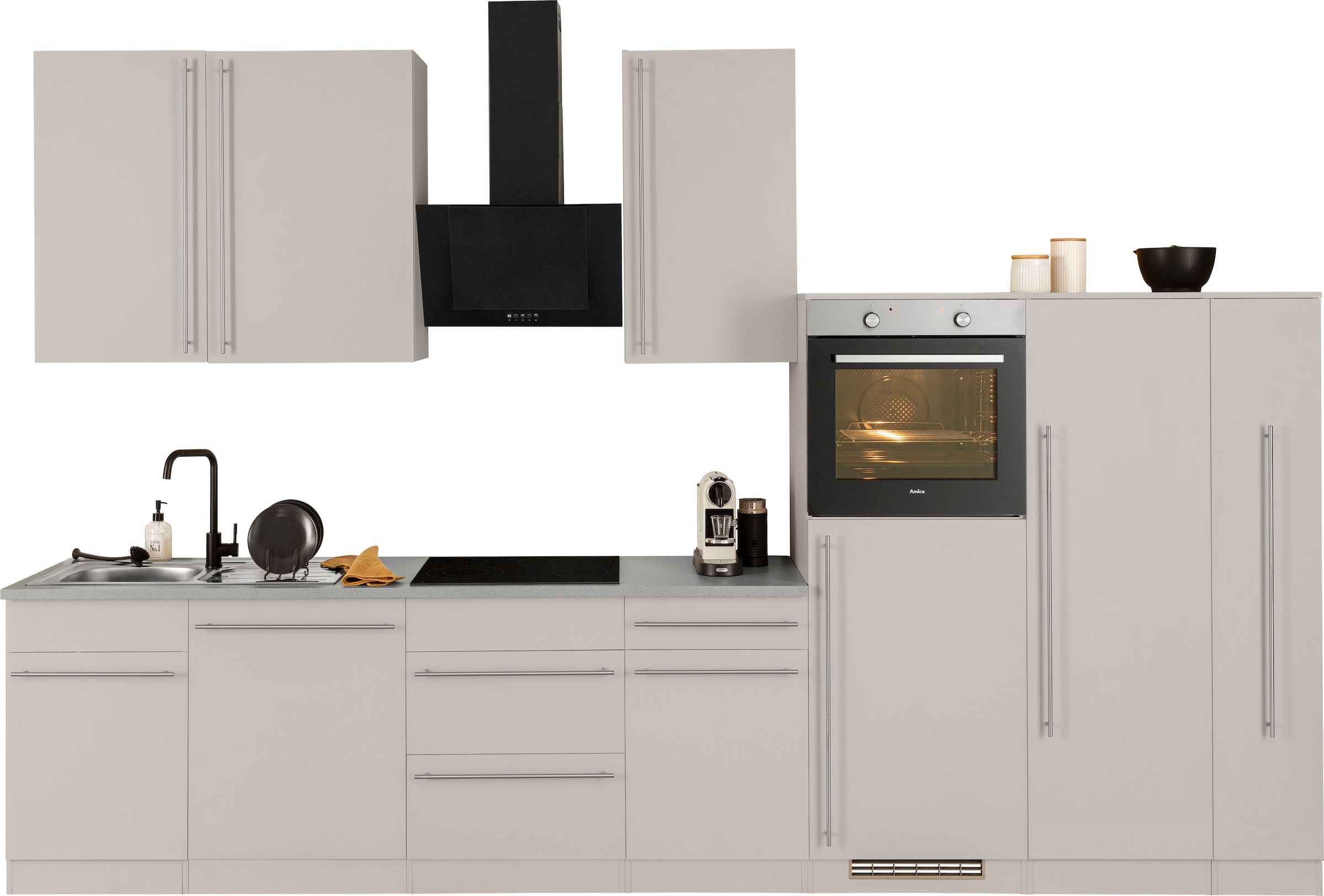 ❤ wiho Küchen Küchenzeile »Chicago«, ohne E-Geräte, Breite 360 cm kaufen im  Jelmoli-Online Shop | L-Küchen