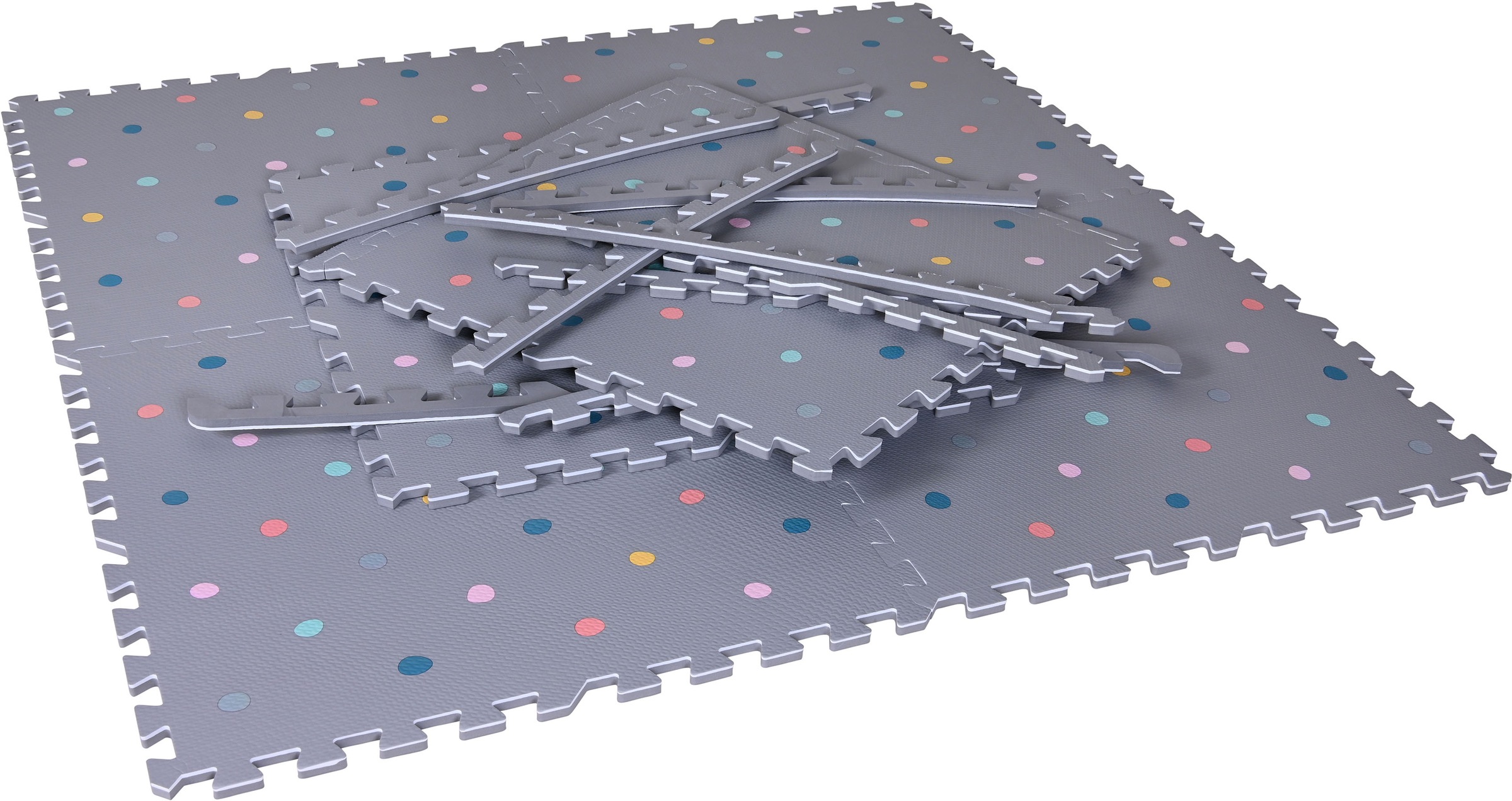 Knorrtoys® Puzzle »Softteppich Matte, grau bunt«, Puzzlematte, Bodenpuzzle kaufen