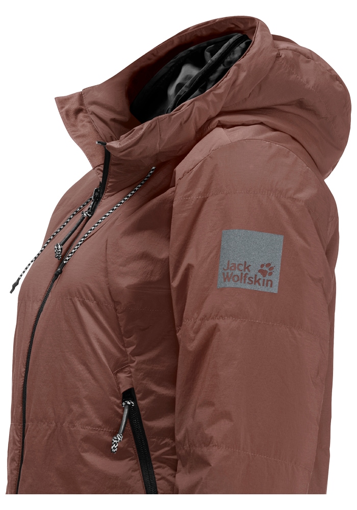 Jack Wolfskin Fahrradjacke »BIKE COMMUTE INS JKT W«, mit Kapuze