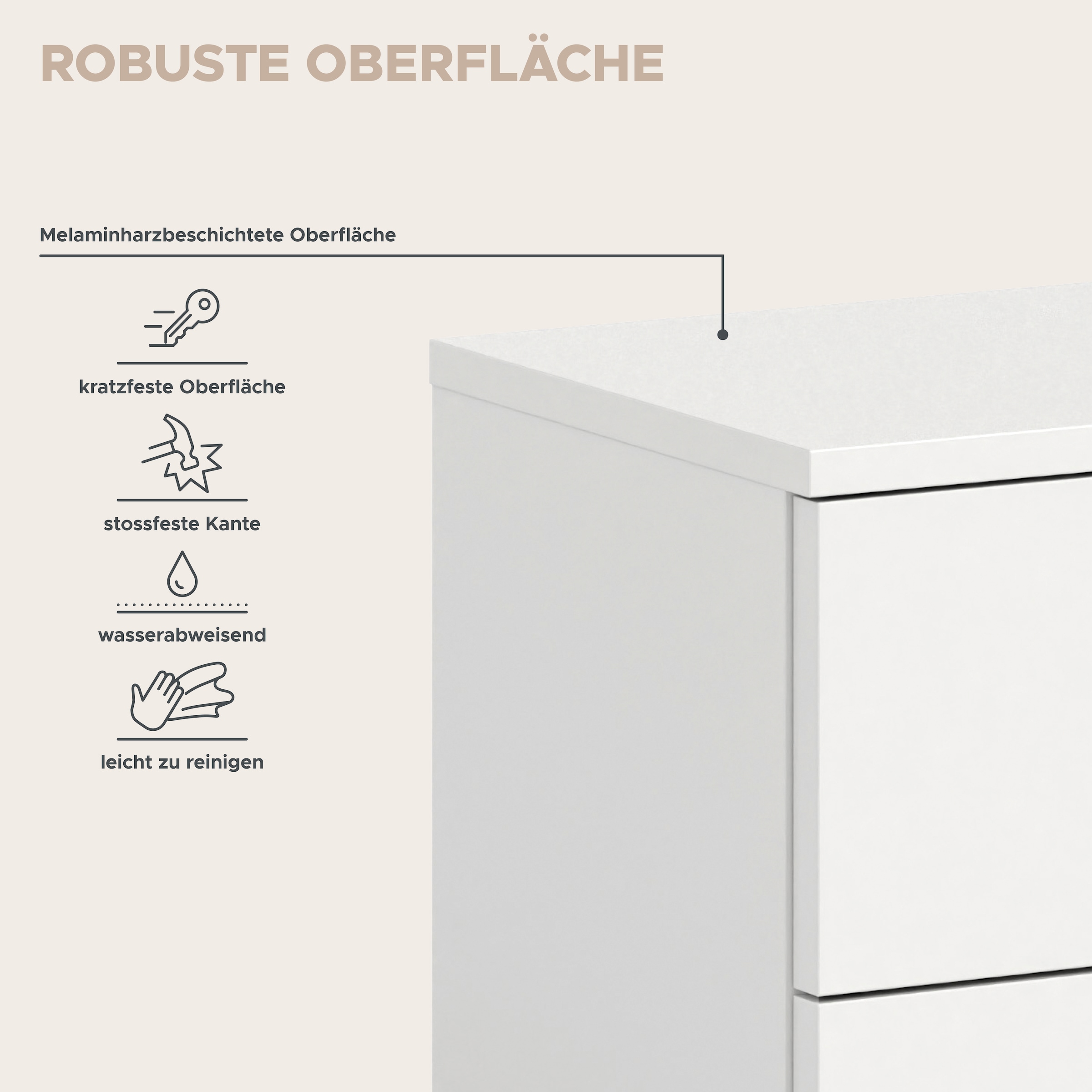 INOSIGN Garderoben-Set »Trondheim, Garderobenset 3-tlg. Breite 82 cm,«, (3 St.), hochglanz, best. aus: Spiegelschrank, Paneel, Kommode, Flur