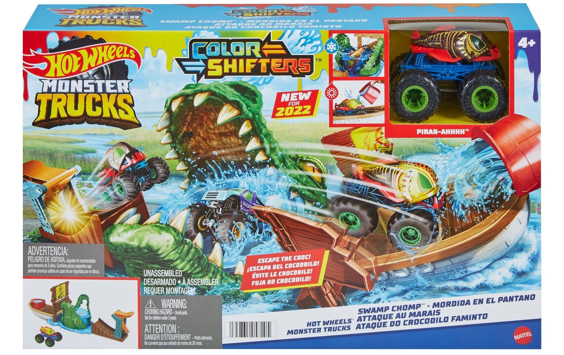 Hot Wheels Spielzeug-Monstertruck »Monster Trucks Color«