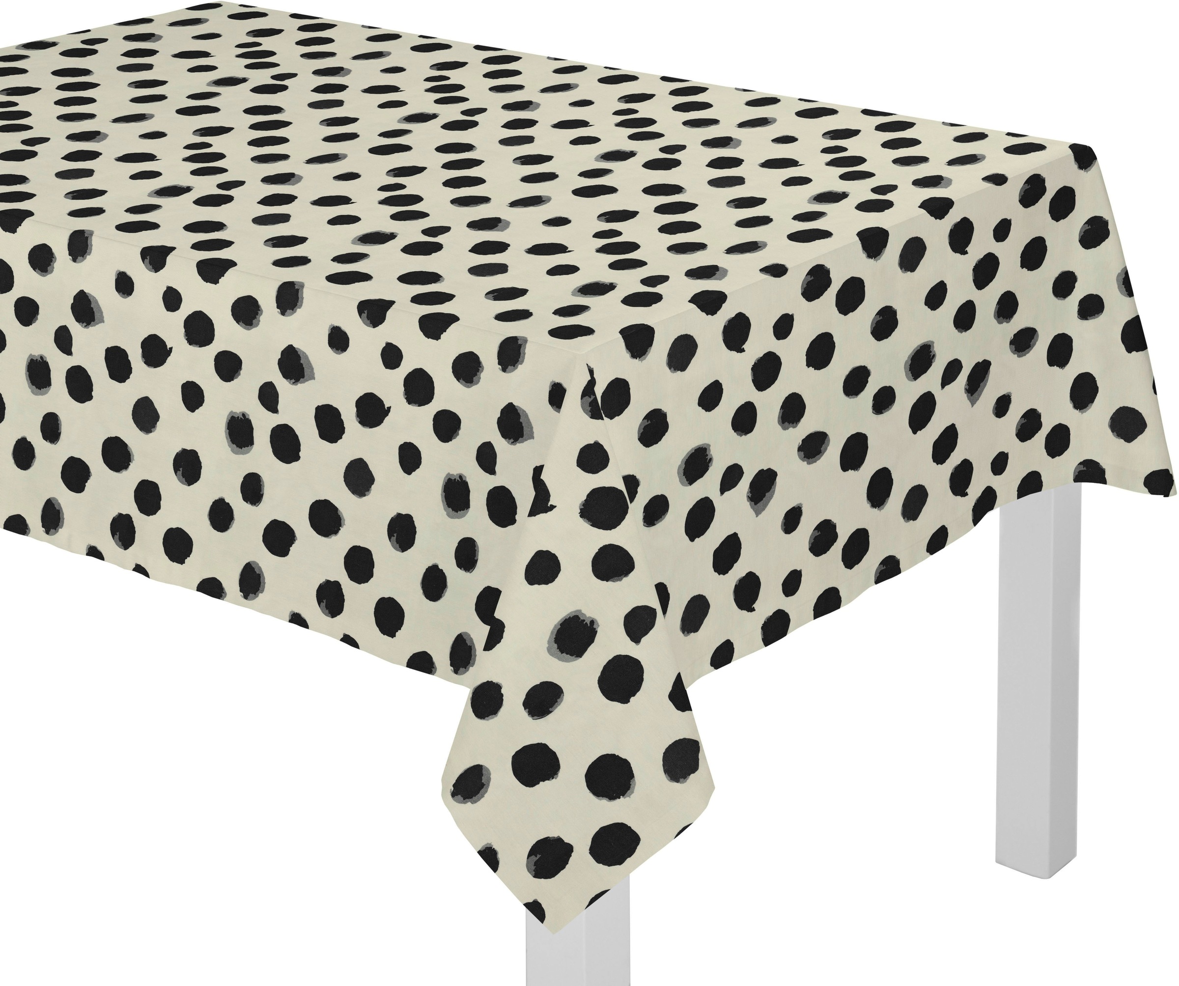 Adam Tischdecke "Dots" aus Leinen und Bio-Baumwolle