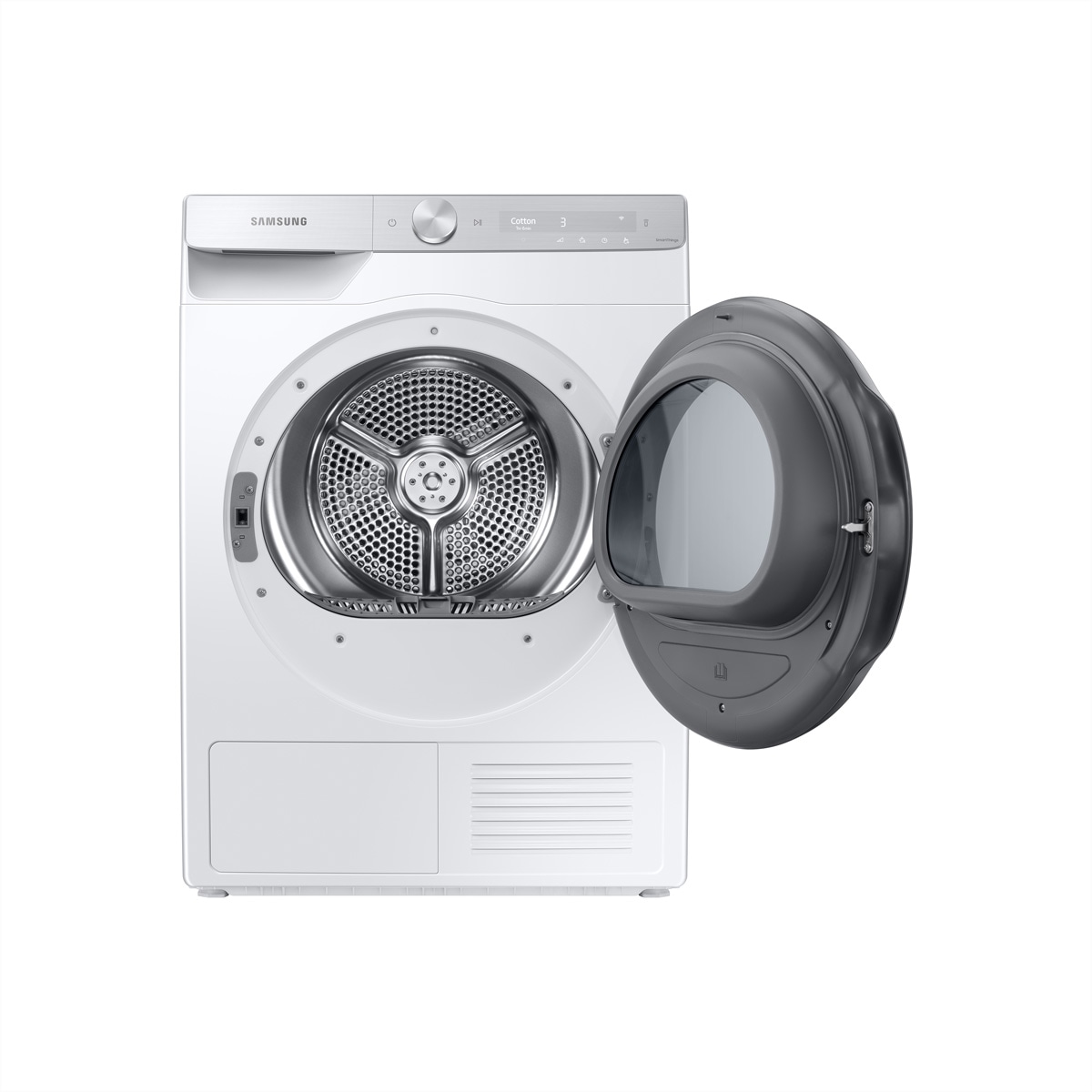 Samsung Wärmepumpentrockner »Samsung Wäschetrockner DV8000, 9kg, Tint Door (Silver Deco)«, 9 kg