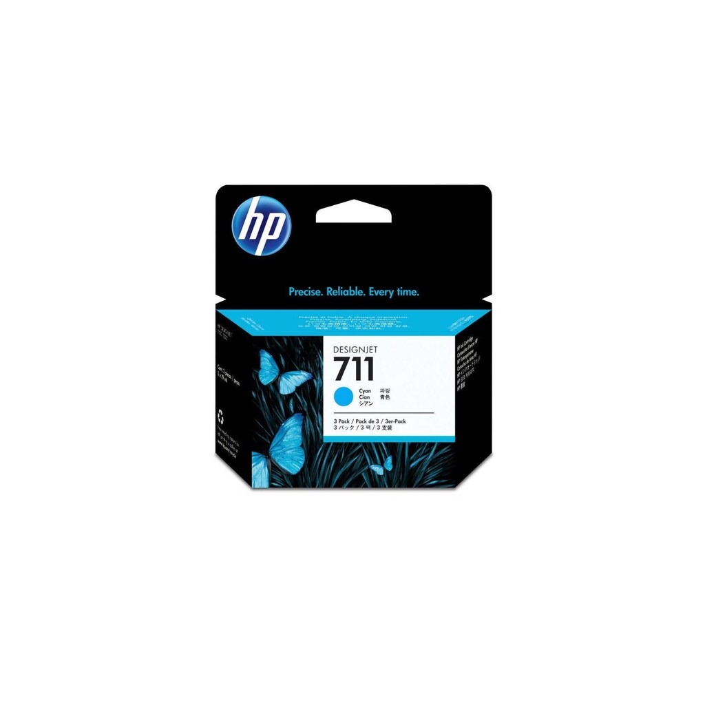 HP Tonerpatrone »Nr. 711 (CZ134A) Cyan«