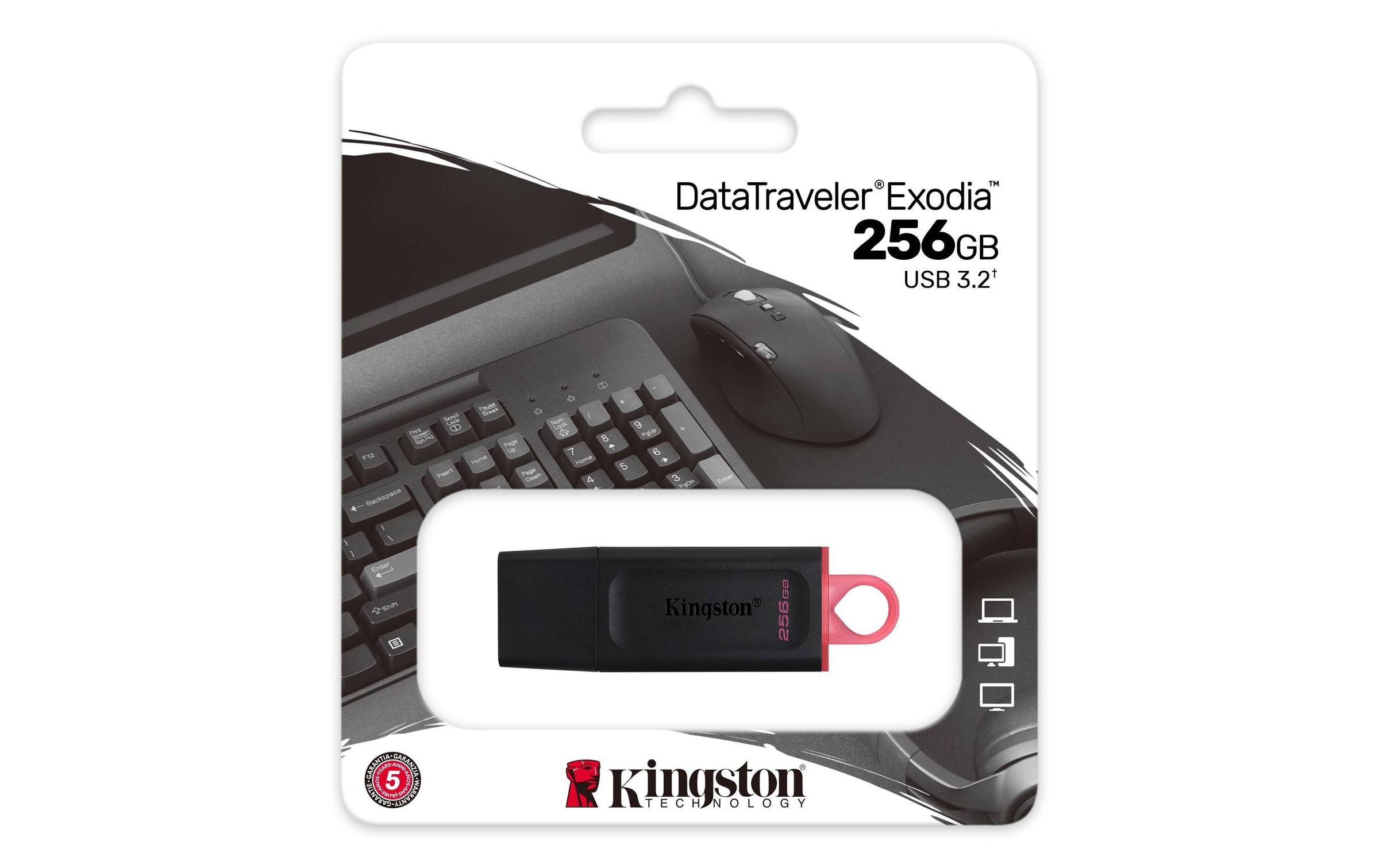 Kingston USB-Stick »DataTraveler Exo«, (Lesegeschwindigkeit 100 MB/s)