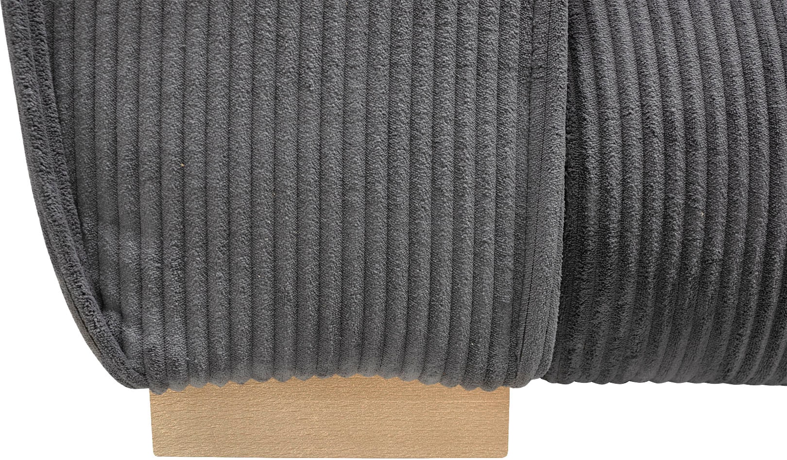 Home affaire Ecksofa »Katja L-Form«, Cord Bezug, inkl. Schlaffunktion und Stauraum