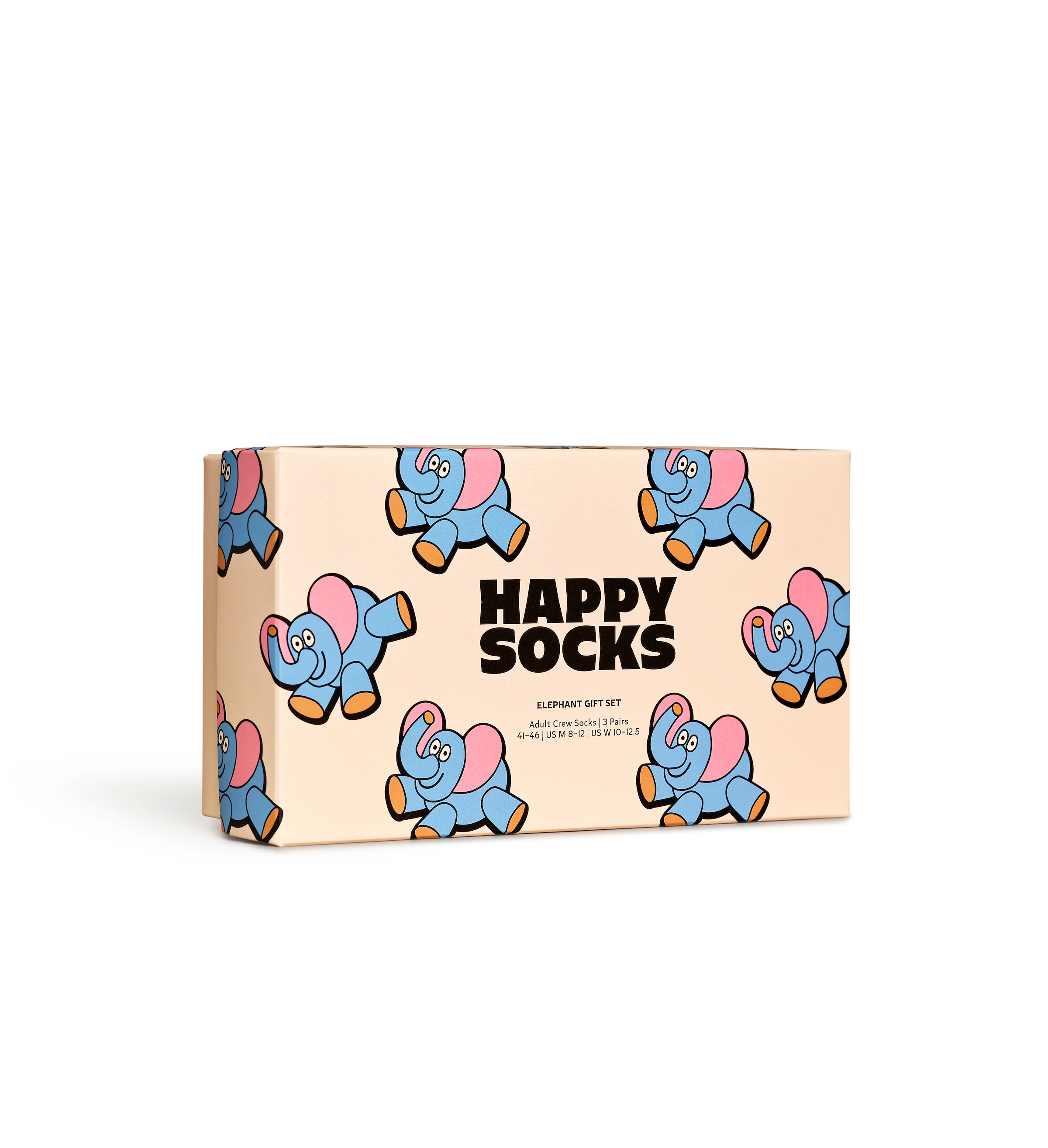 Happy Socks Socken, (Box, 3 Paar), Elephant Gift Set