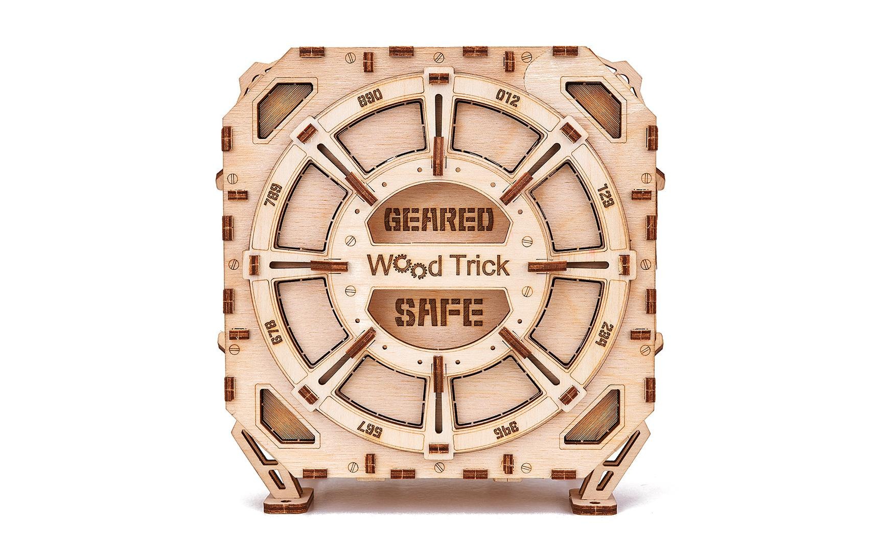 Spielbausteine »WoodTrick Mechanischer Safe«, (259 St.)