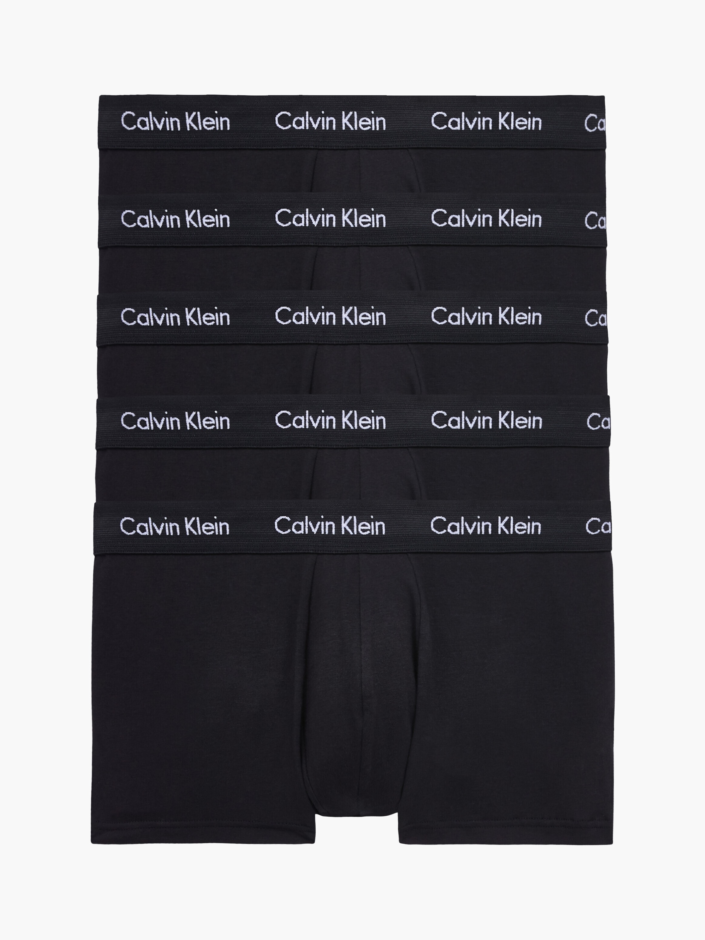 Calvin Klein Underwear Trunk »LOW RISE TRUNK 5PK« Packung, 5er-Pack, mit Logo-Elastikbund (5 Stück)